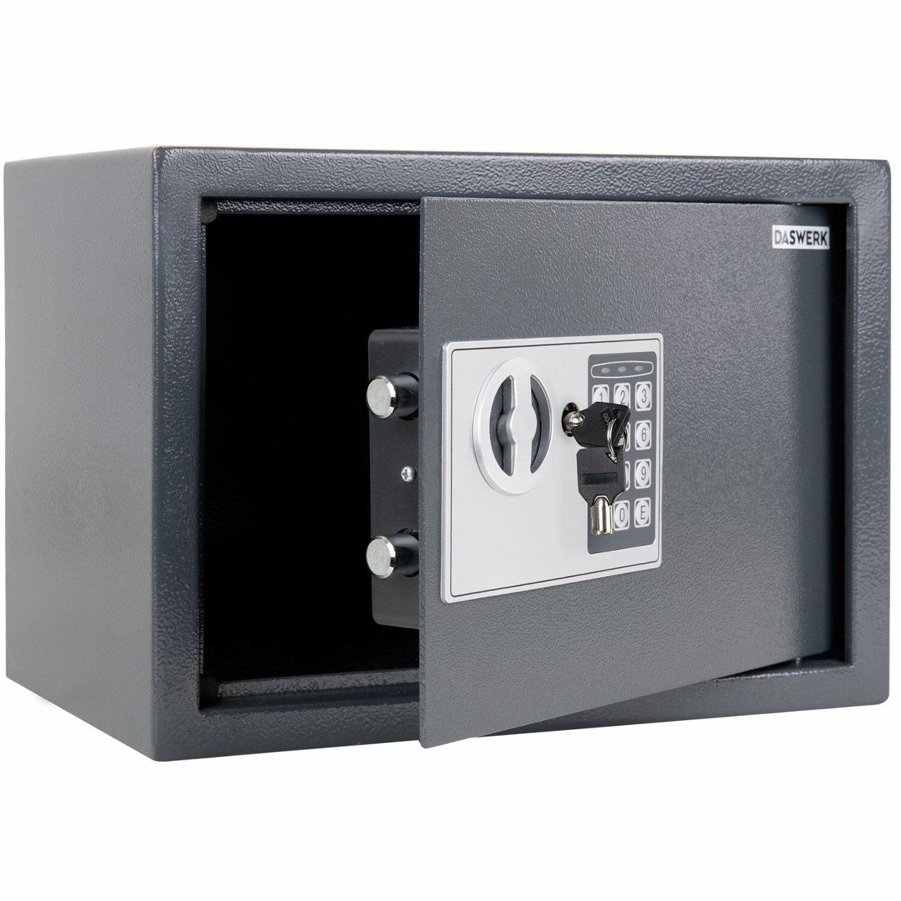 Сейф DASWERK SC-250EL эл. замок графит