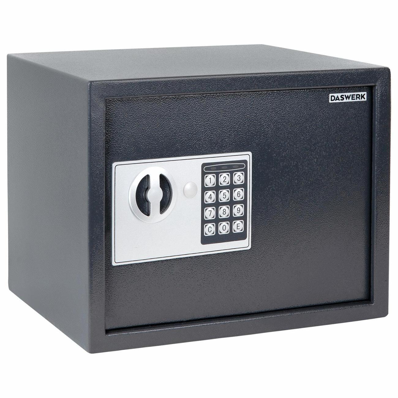 Сейф DASWERK SC-250EL эл. замок графит