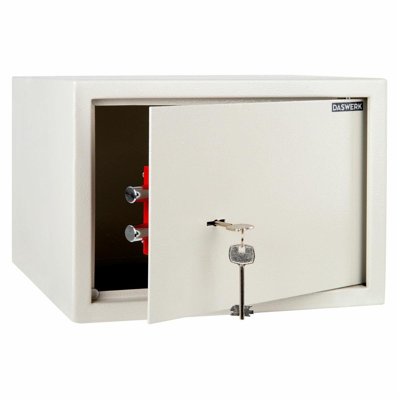 Сейф DASWERK SC-250KL ключевой замок бежевый