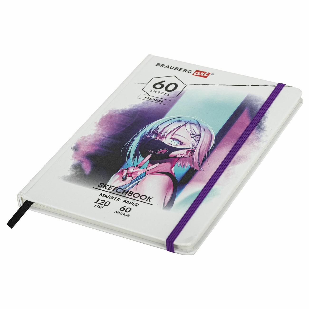 Блокнот А5 Brauberg 60л Аниме 115102