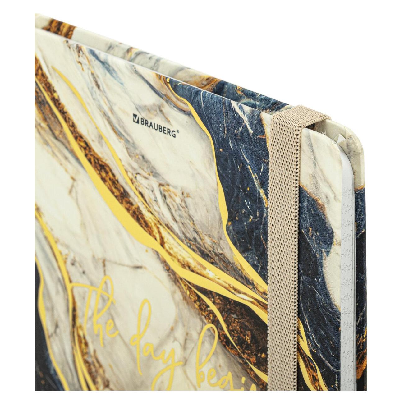 Блокнот А5 Brauberg Marble 96л 115536
