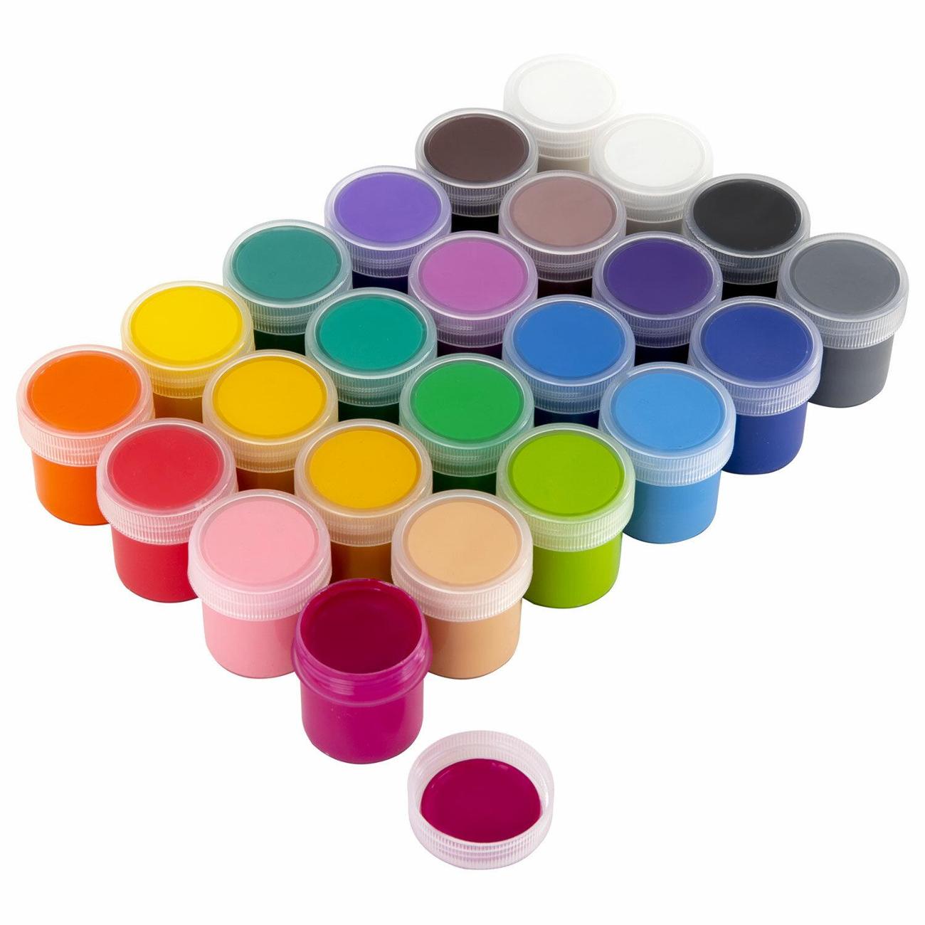 Гуашь Brauberg "АКАДЕМИЯ КЛАССИЧЕСКАЯ ЭКСТРА", 24 цвета по 20 мл, 192367