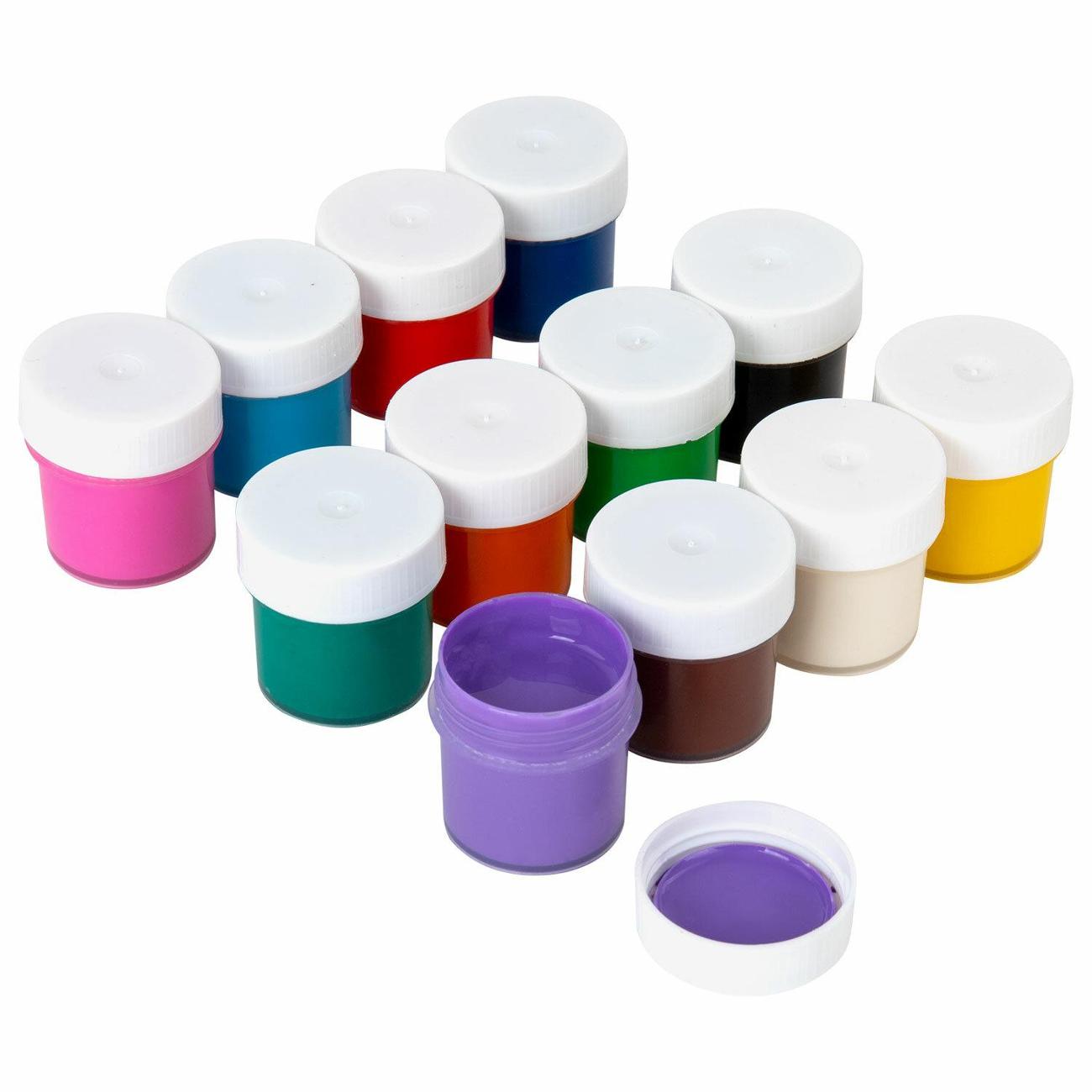 Гуашь Brauberg "Кот-энтузиаст" 12 цветов по 20 мл, 192560