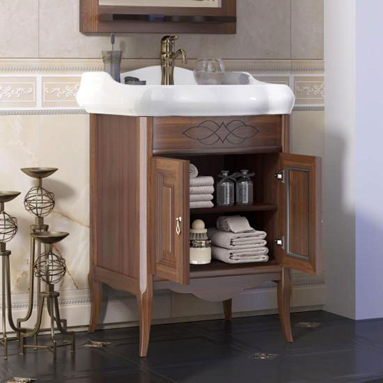 Тумба с раковиной OPADIRIS Лоренцо OSLR160N-K