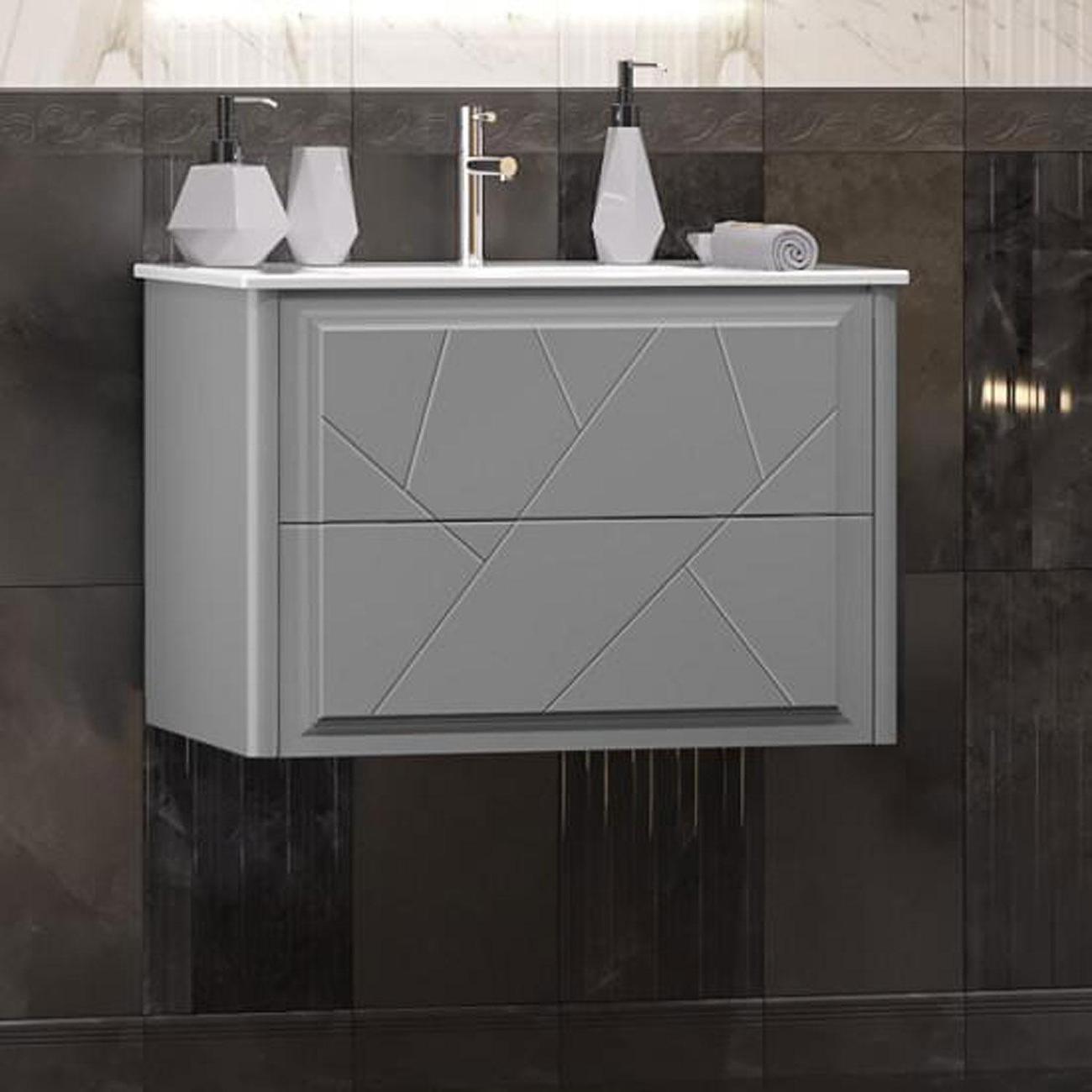 Тумба с раковиной OPADIRIS Луиджи OSLG170GR-K