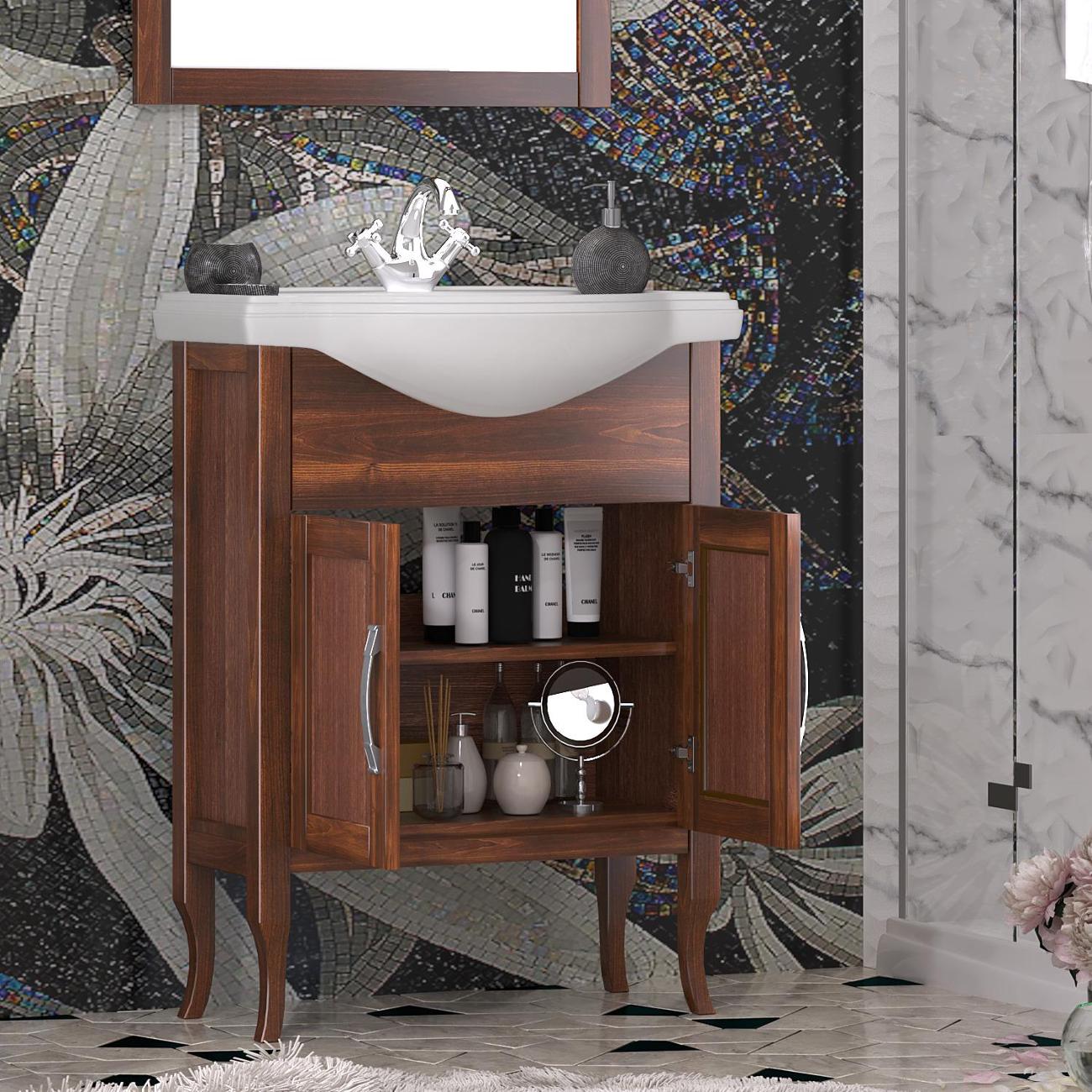 Тумба с раковиной OPADIRIS Мираж OSMR165N-K