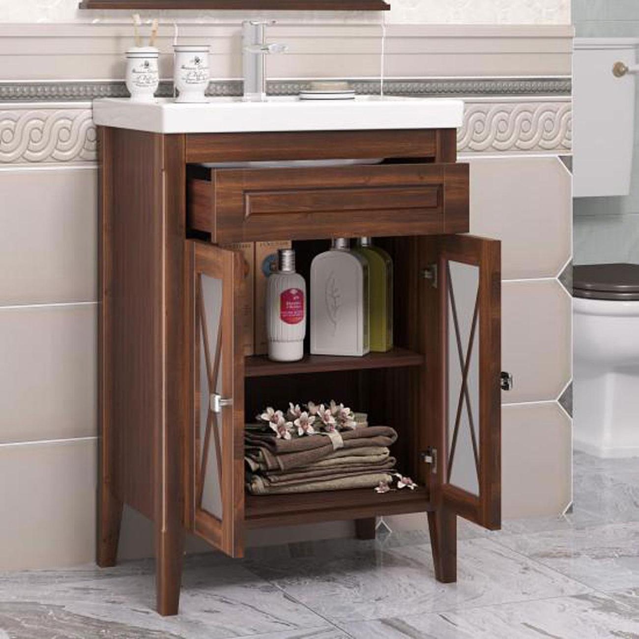 Тумба с раковиной OPADIRIS Палермо OSPL160N-K