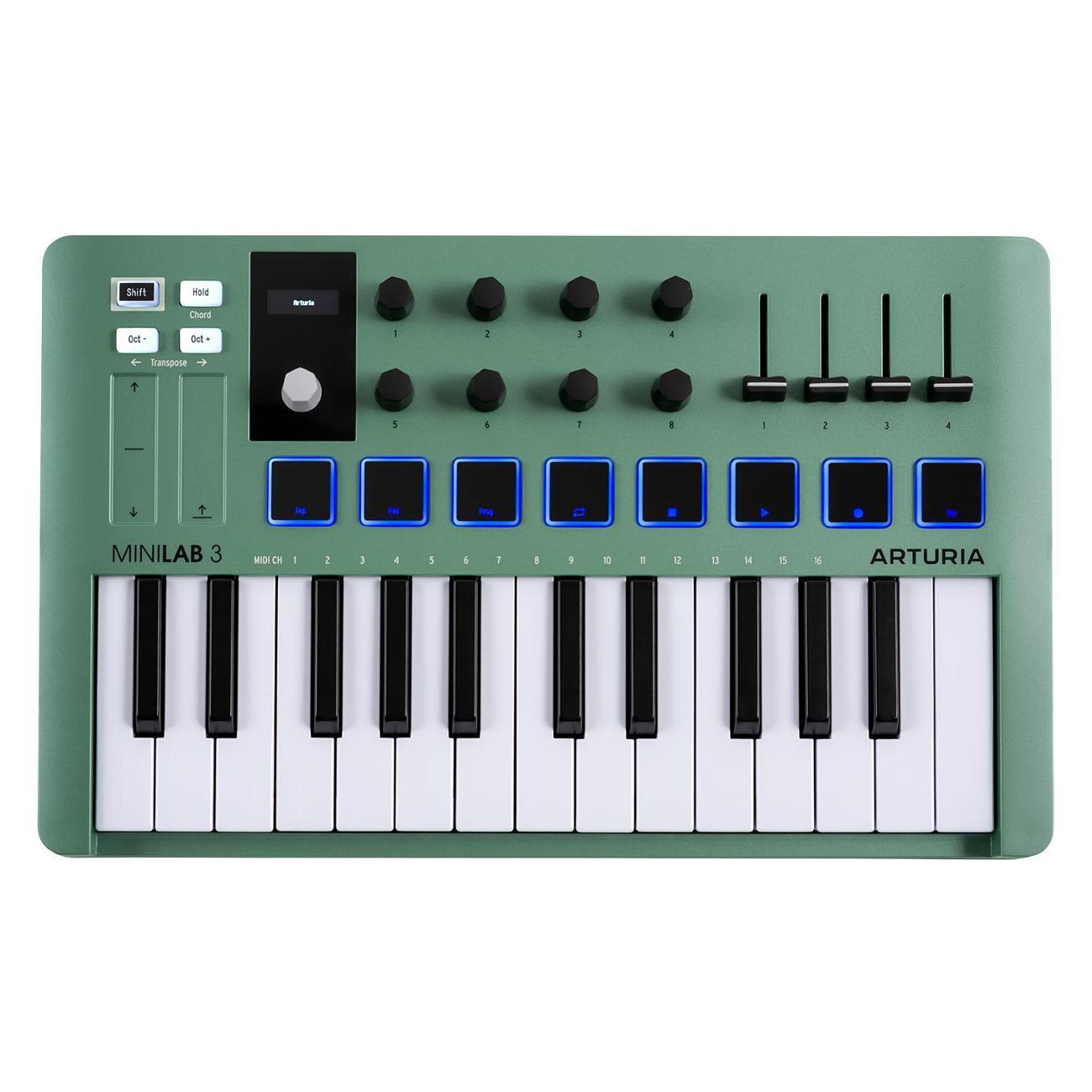 Midi клавиатура Arturia MiniLAB 3 Mint Edition