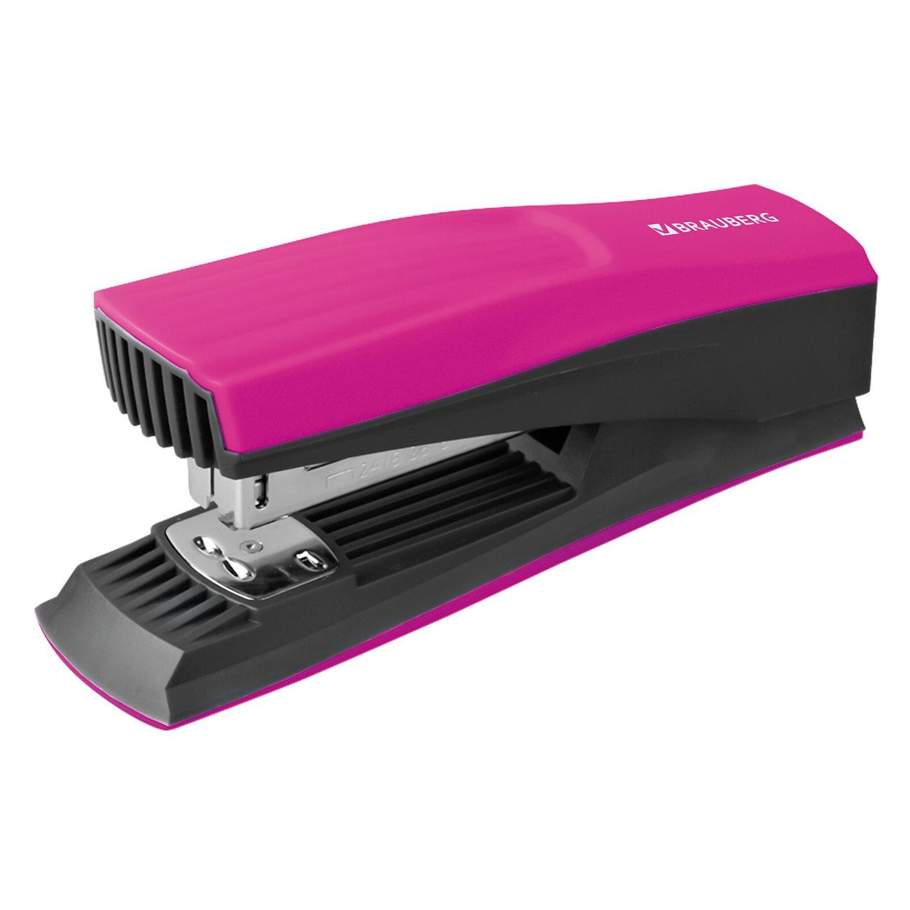 Степлер канцелярский Brauberg №24/6, 26/6 BRG SUPER