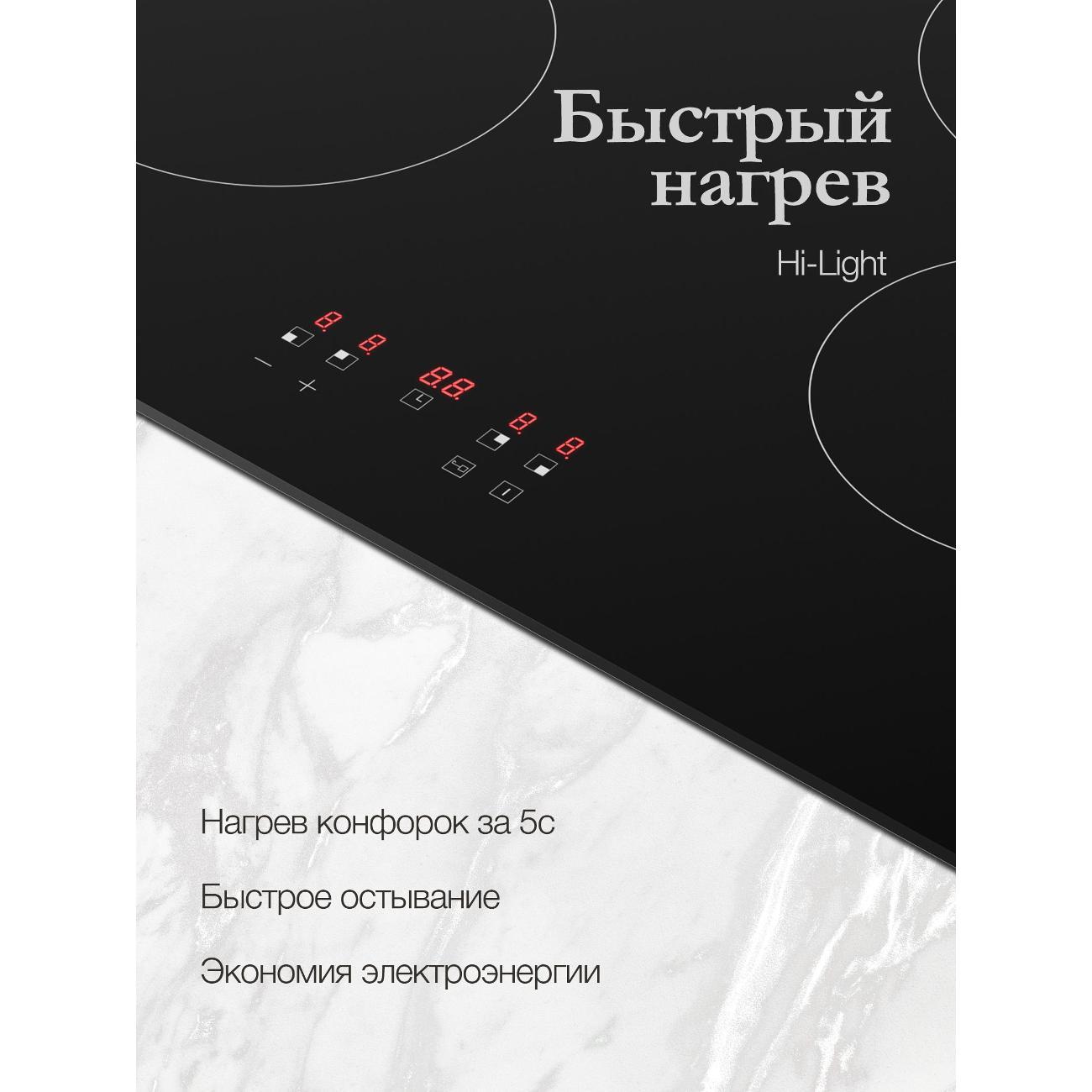 Встраиваемая электрическая панель Monsher MHE 6003