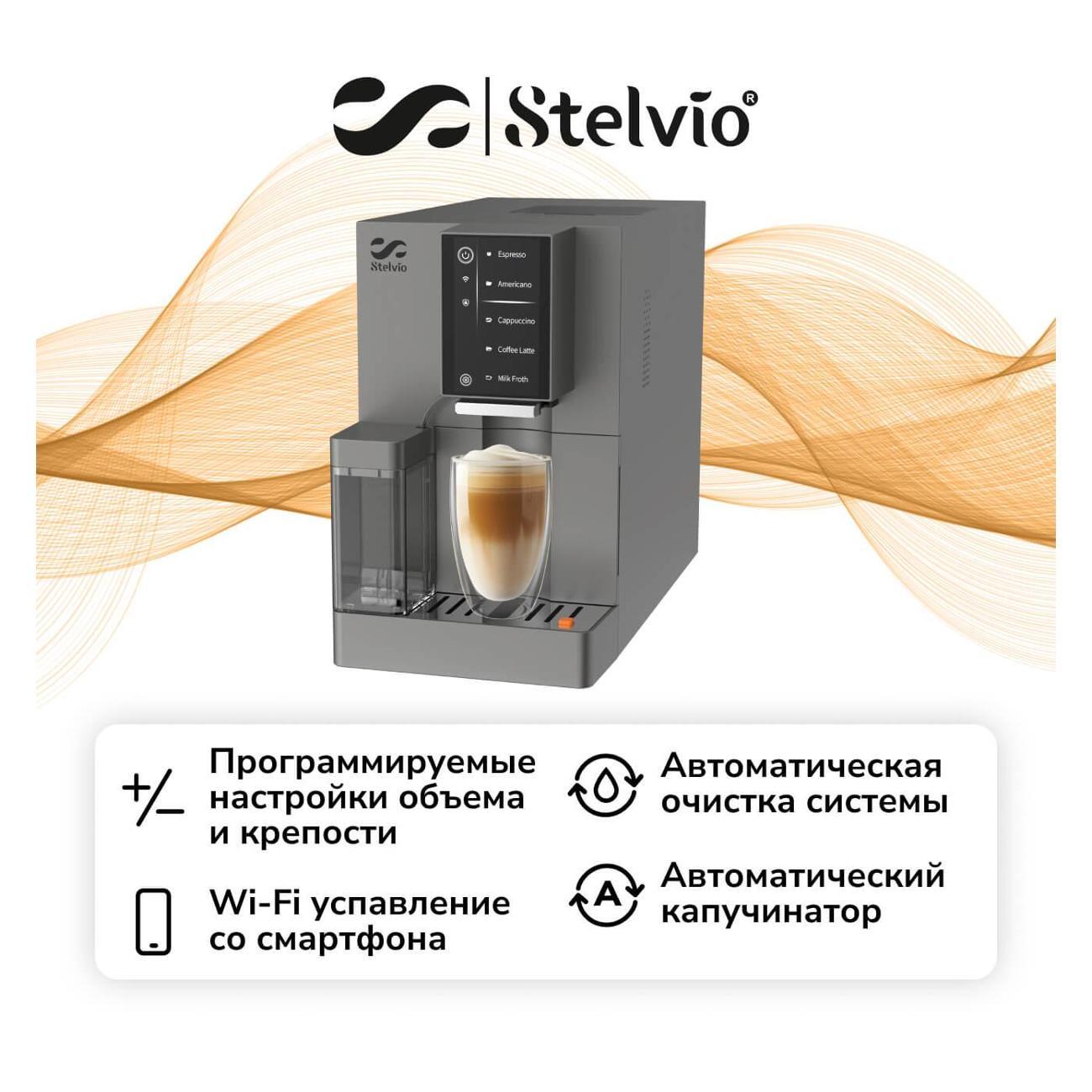 Кофемашина Stelvio LX300 серый фото