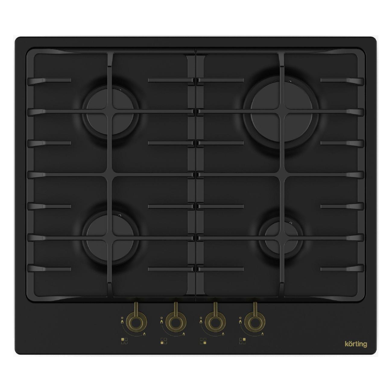Встраиваемая газовая панель независимая Korting hg 645 crn фото