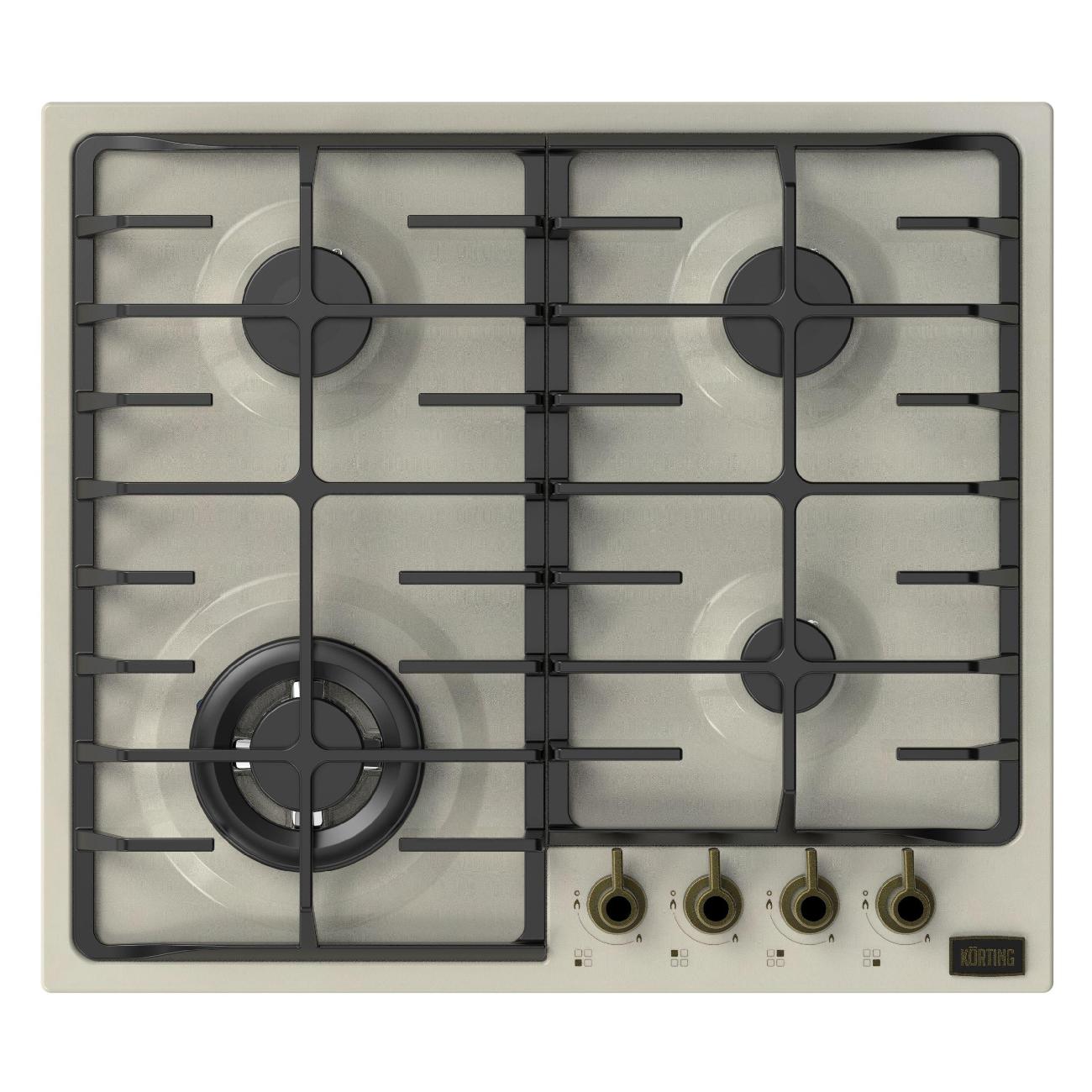 Встраиваемая газовая панель независимая Korting hg 674 ctrb