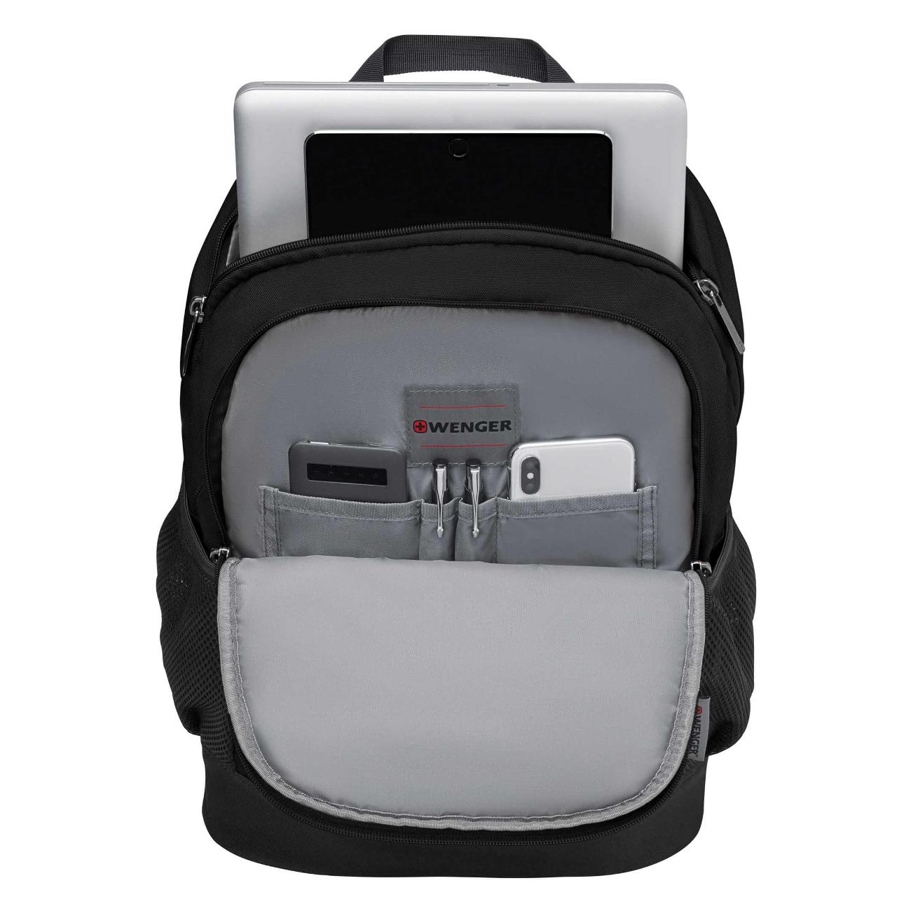 Рюкзак для ноутбука Wenger Quadma черный 610202