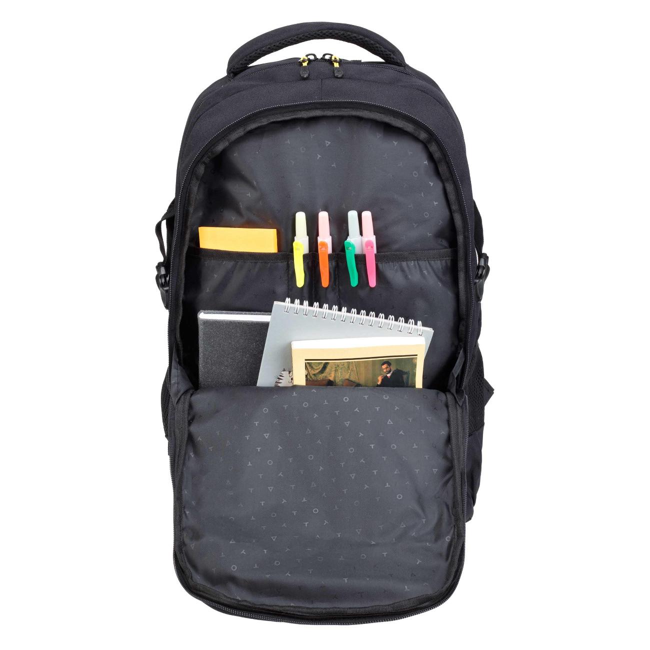 Рюкзак для ноутбука Torber CLASS X T9355-22-BLK-YEL-M