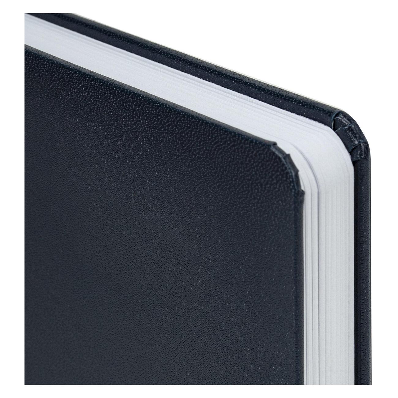 Ежедневник Brauberg Select темно-синий 123430