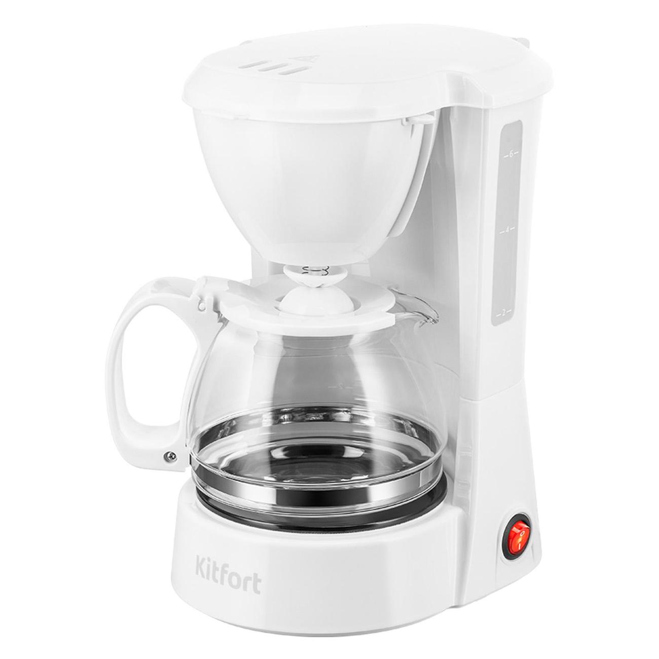 Кофеварка капельного типа Kitfort КТ-7327