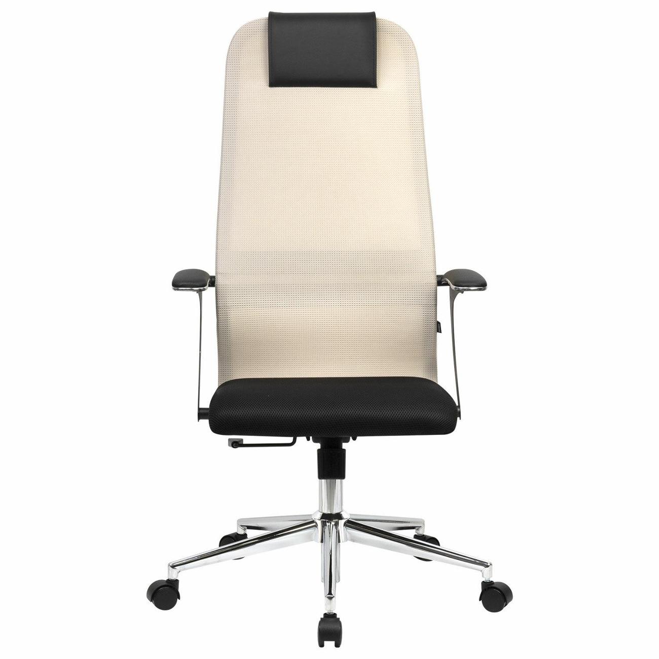 Кресло Brabix Ultimate EX-801 черное/бежевое 532919