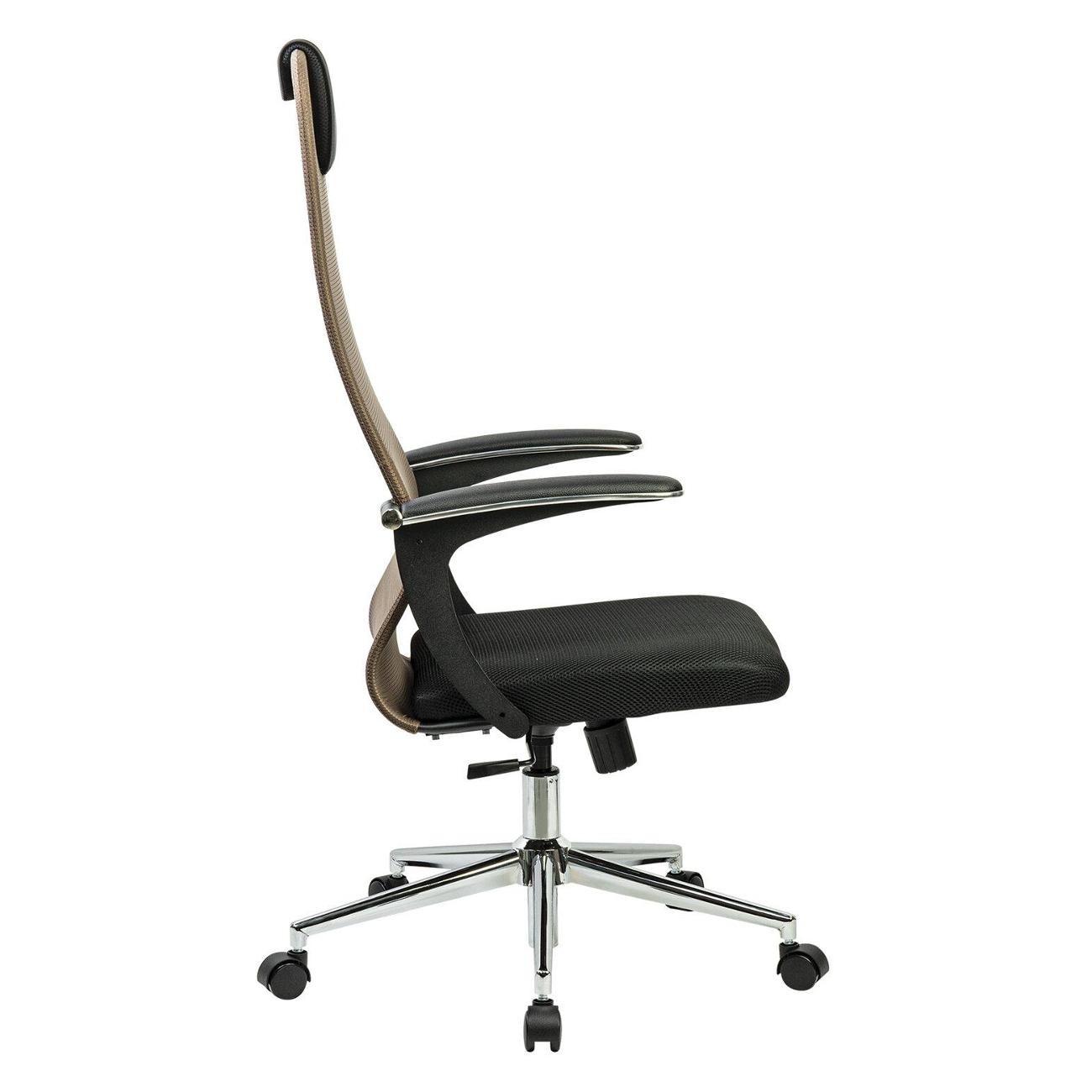 Кресло Brabix Ultimate EX-801 черное/коричневое 532920