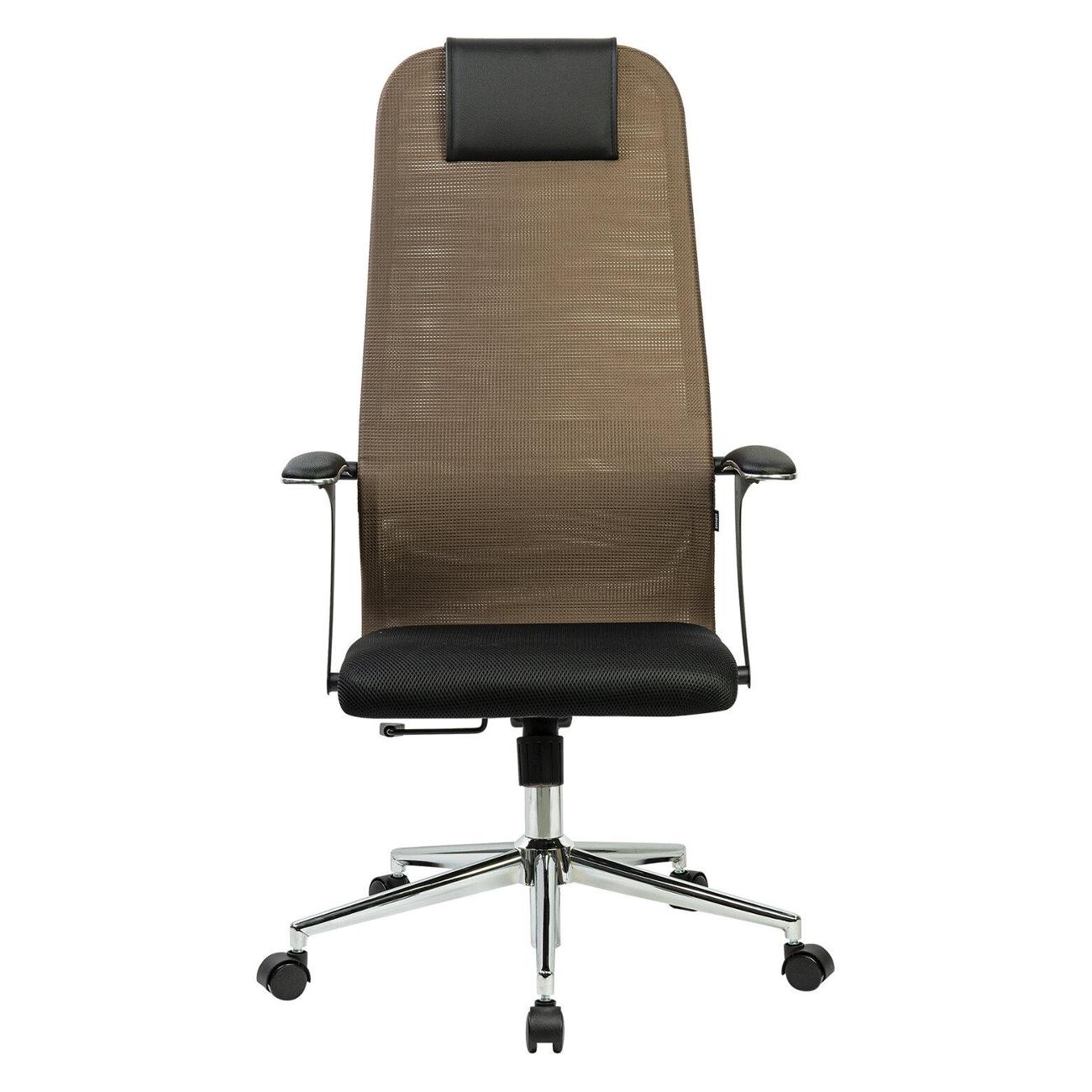 Кресло Brabix Ultimate EX-801 черное/коричневое 532920