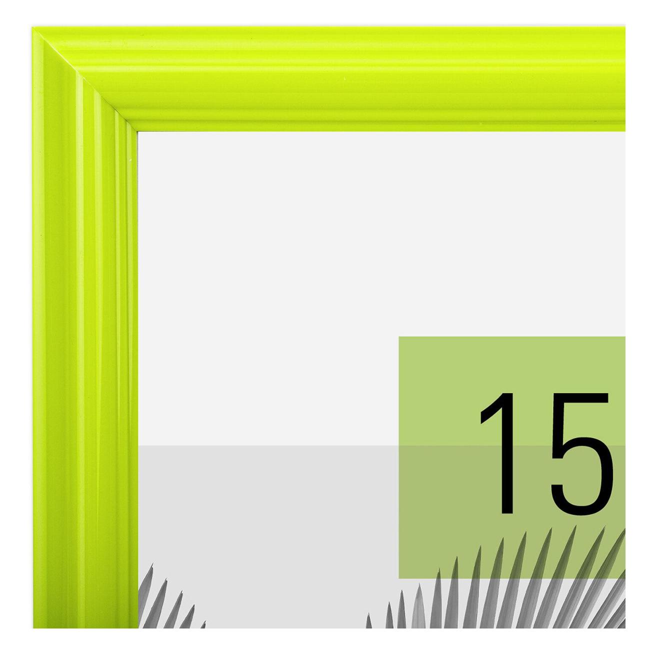 Фоторамка Brauberg 15х21см ПВХ Colorful салат (391243)