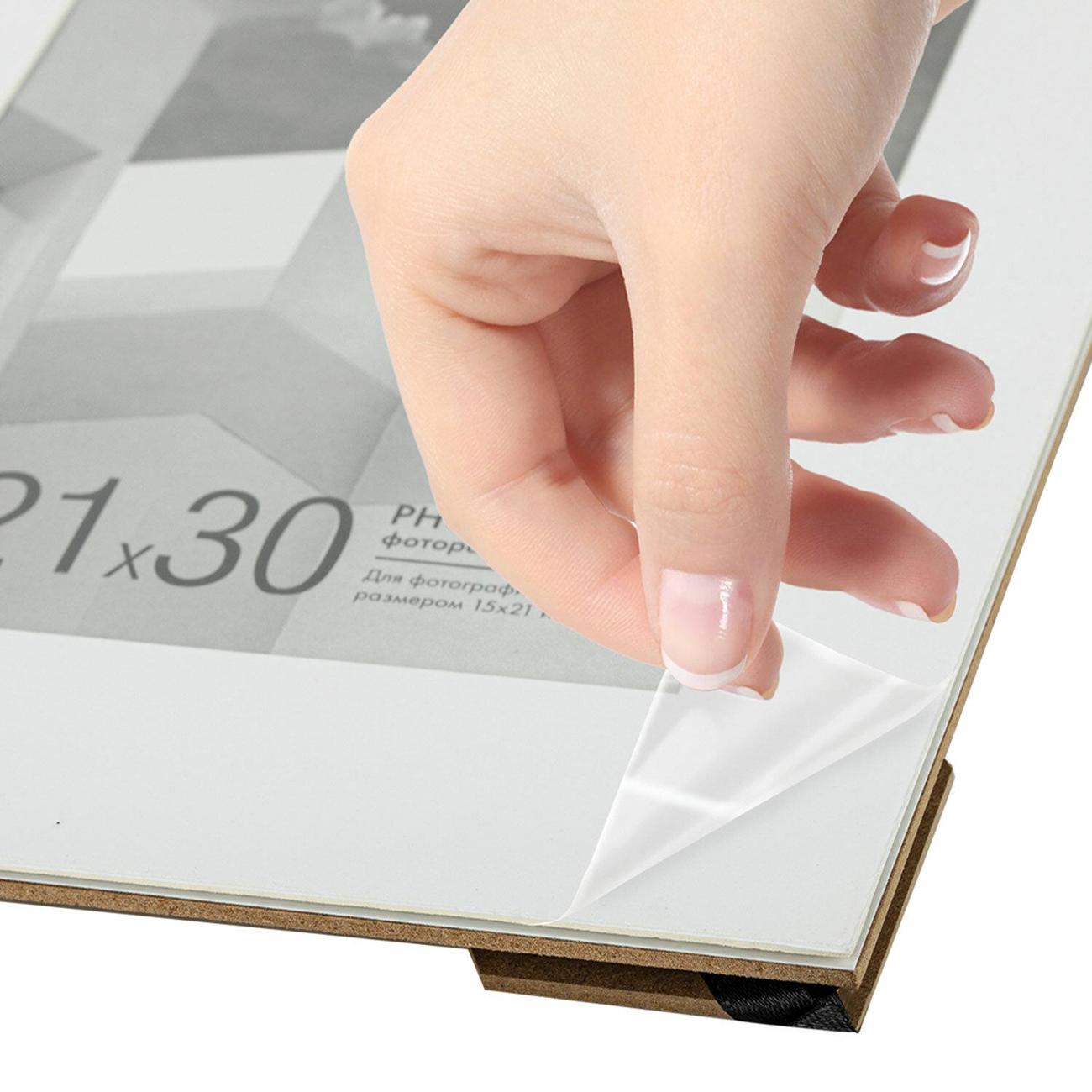 Фоторамка Brauberg 21х30см ПВХ Smart зол (391279)