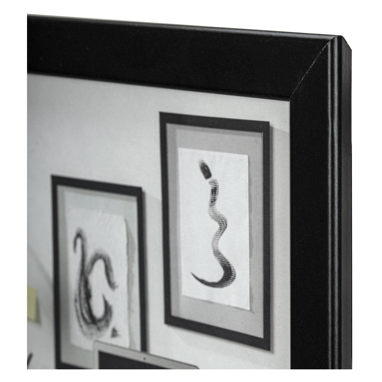 Фоторамка Brauberg 21*30см МДФ Idea черная 3шт (391393)