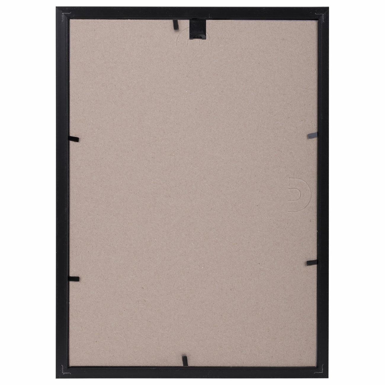 Фоторамка Brauberg 21*30 пластик серебро матовое, стекло (391318)