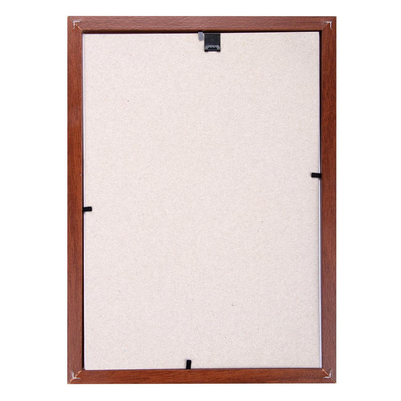 Фоторамка Staff 21х30см МДФ небьющаяся Grand, итал.орех, 3ш (391332)