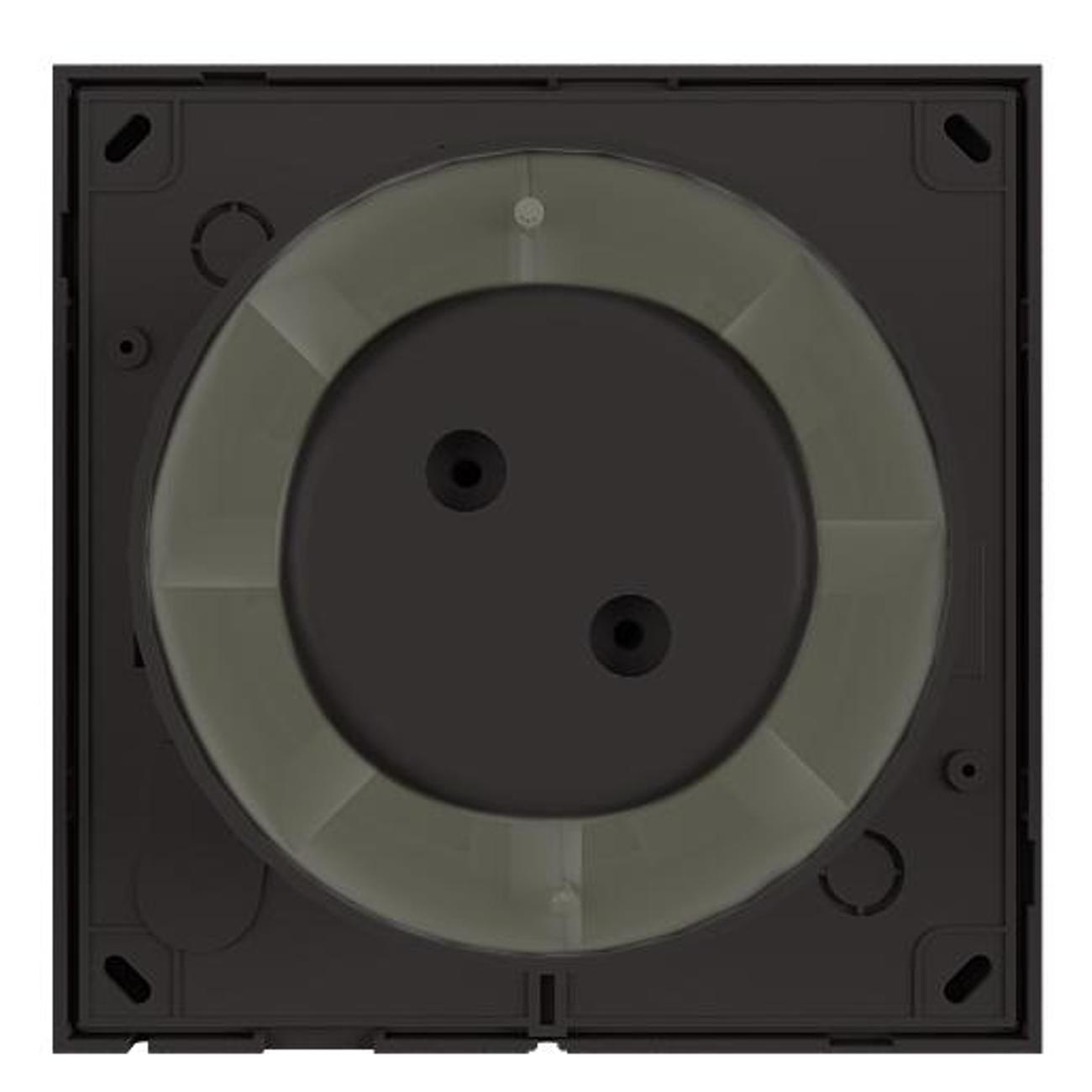 Вентилятор вытяжной НашВент Самба 100 черный матовый