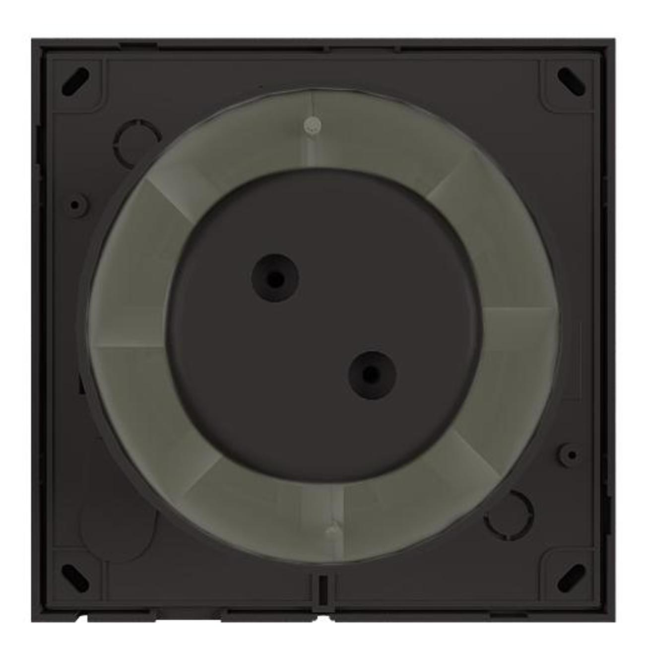 Вентилятор вытяжной НашВент Вальс 100 черный матовый