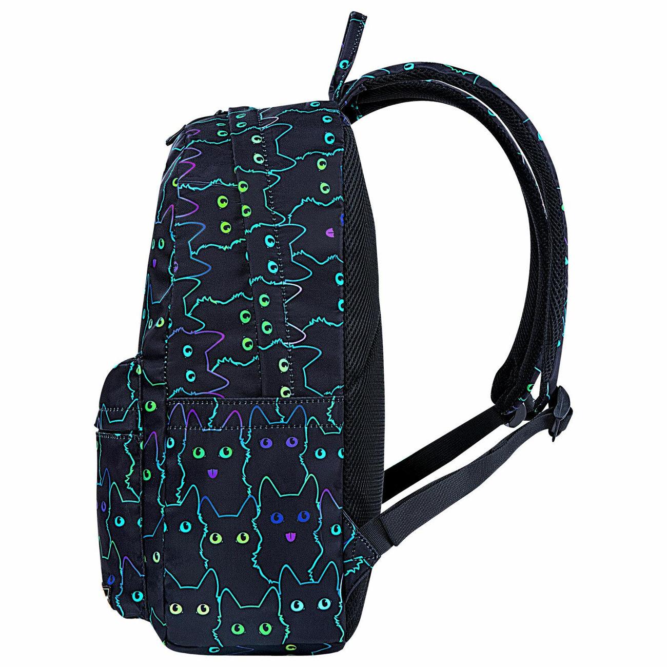Рюкзак городской HEIKKI DREAM Неоновые кошки