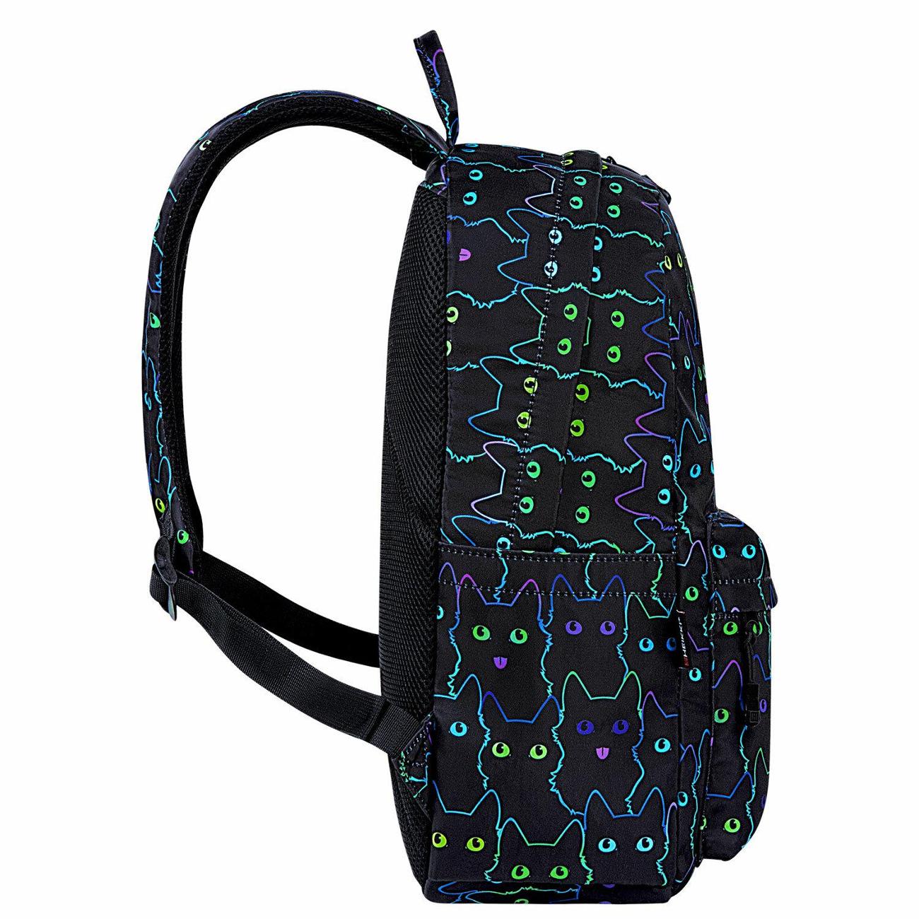 Рюкзак городской HEIKKI DREAM Неоновые кошки