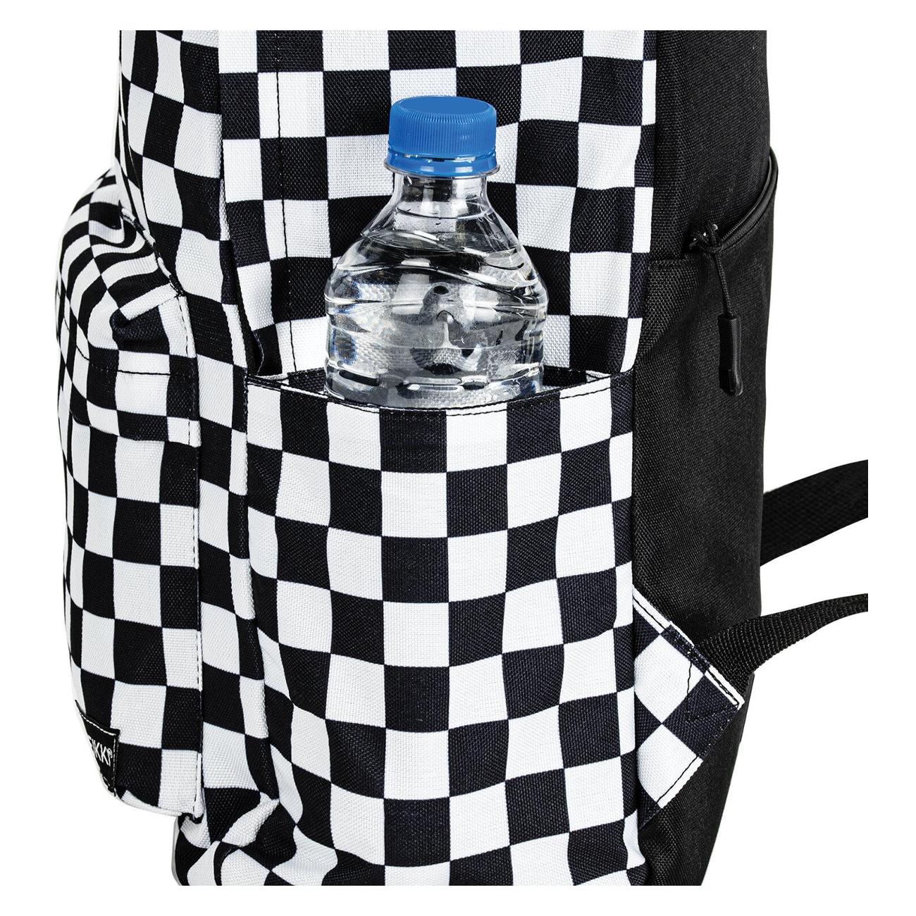 Рюкзак городской HEIKKI POSITIVE Ч/б клетка