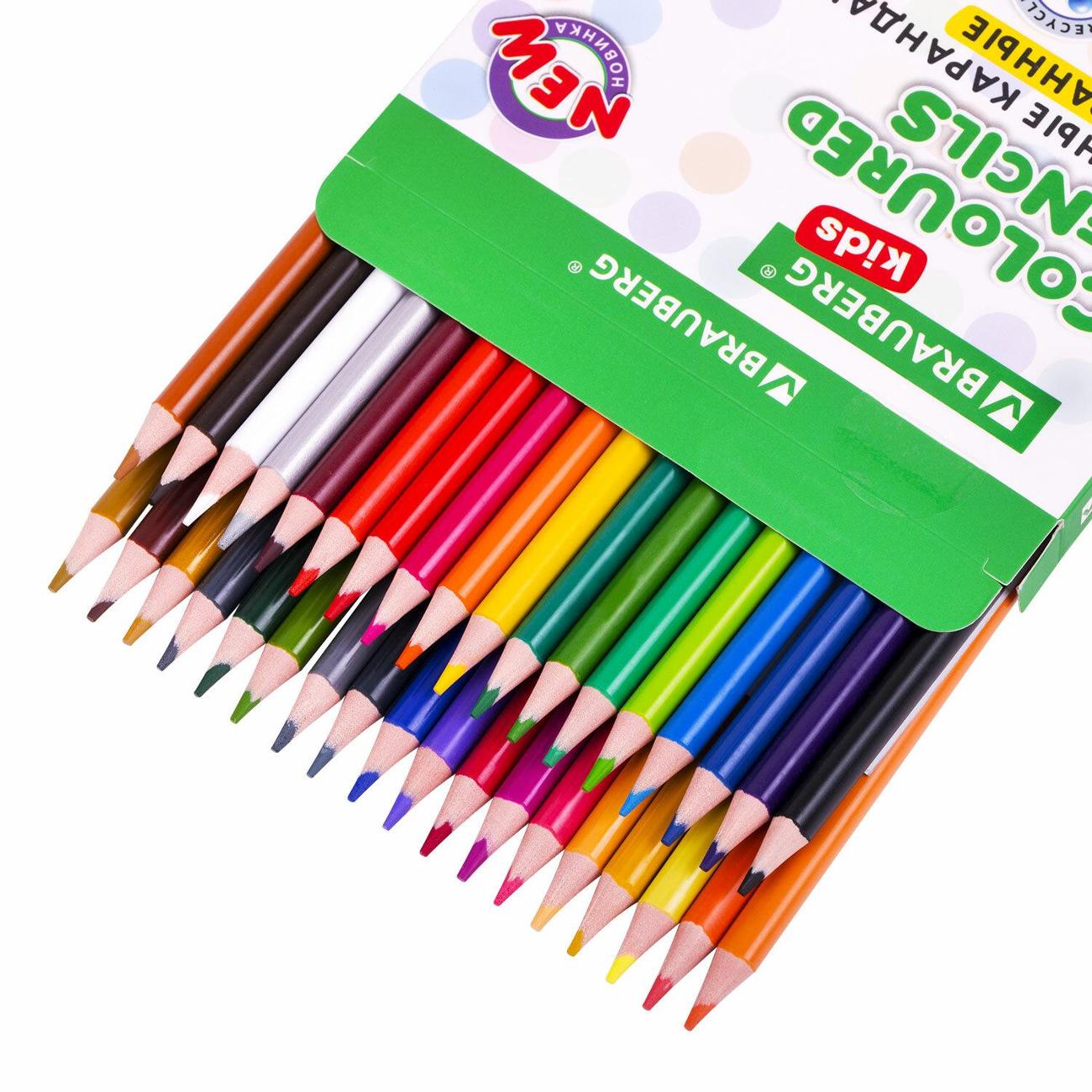 Карандаш цветной Brauberg 182003