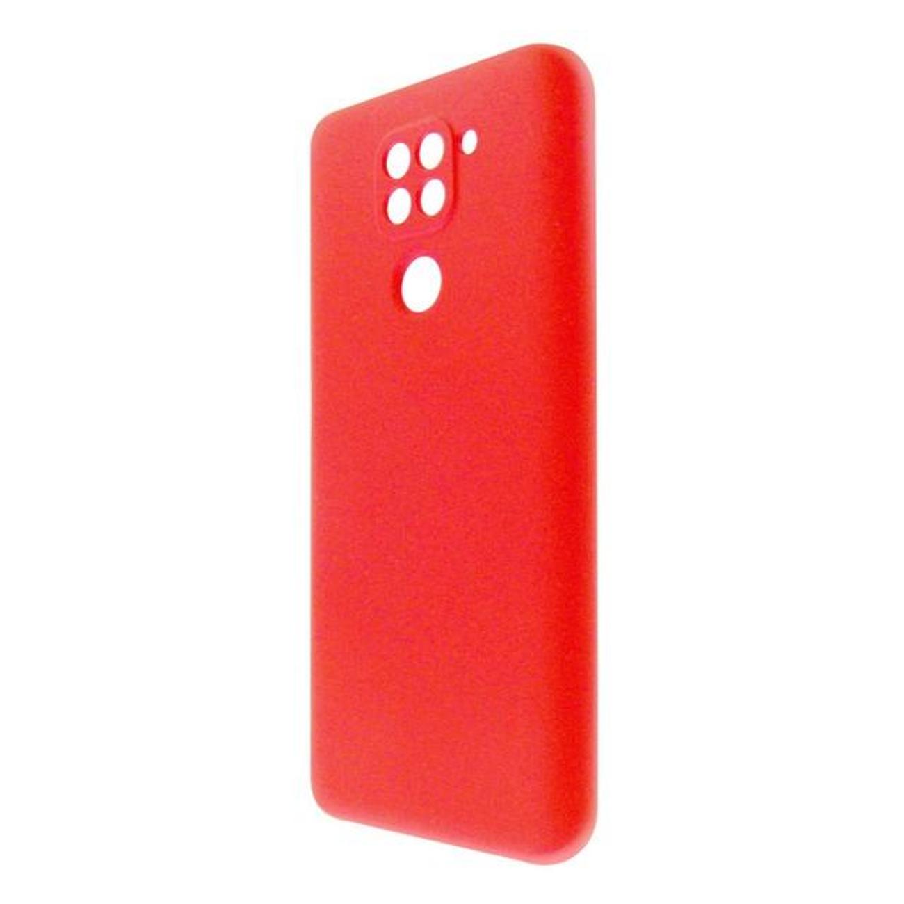 Чехол Krutoff для Xiaomi Redmi Note 9, красный