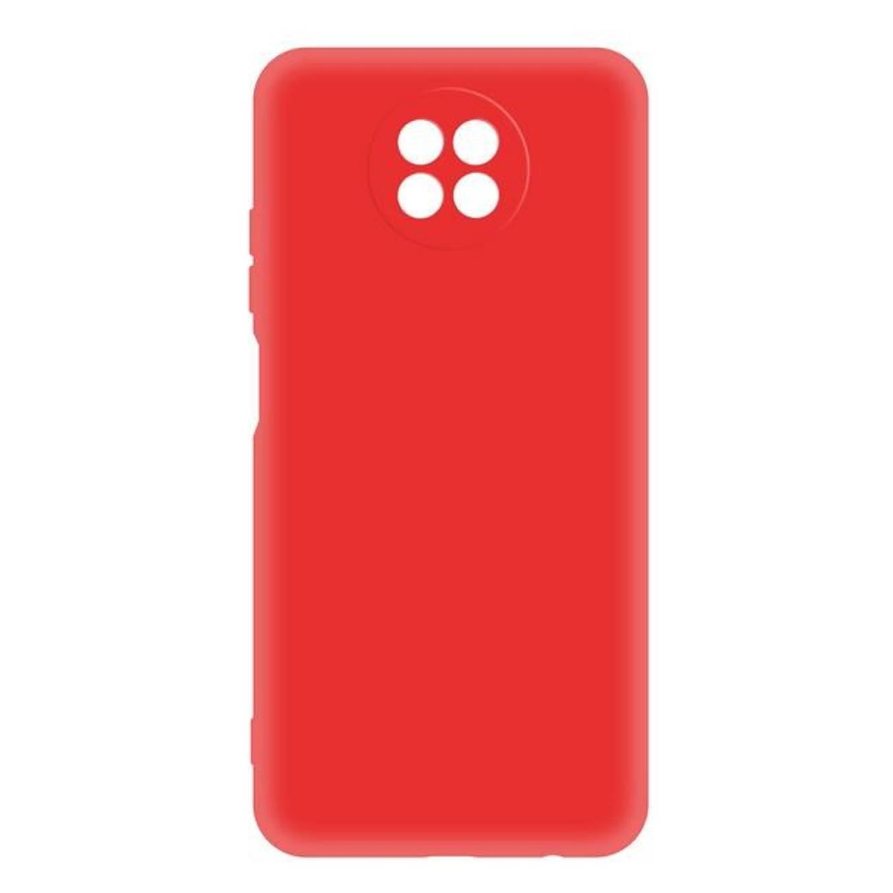 Чехол Krutoff для Xiaomi Redmi Note 9T, красный фото