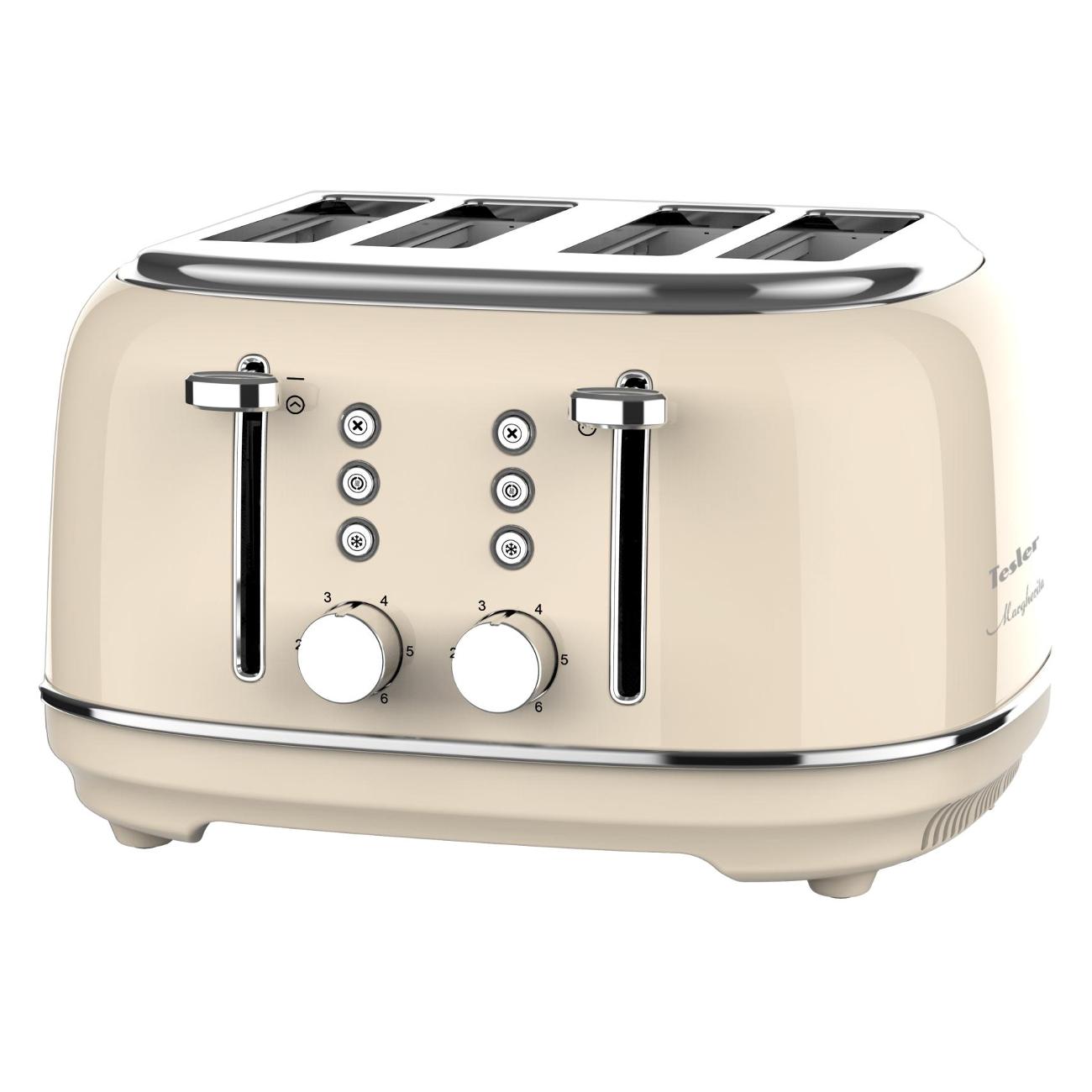 Тостер Tesler TT-455 Beige