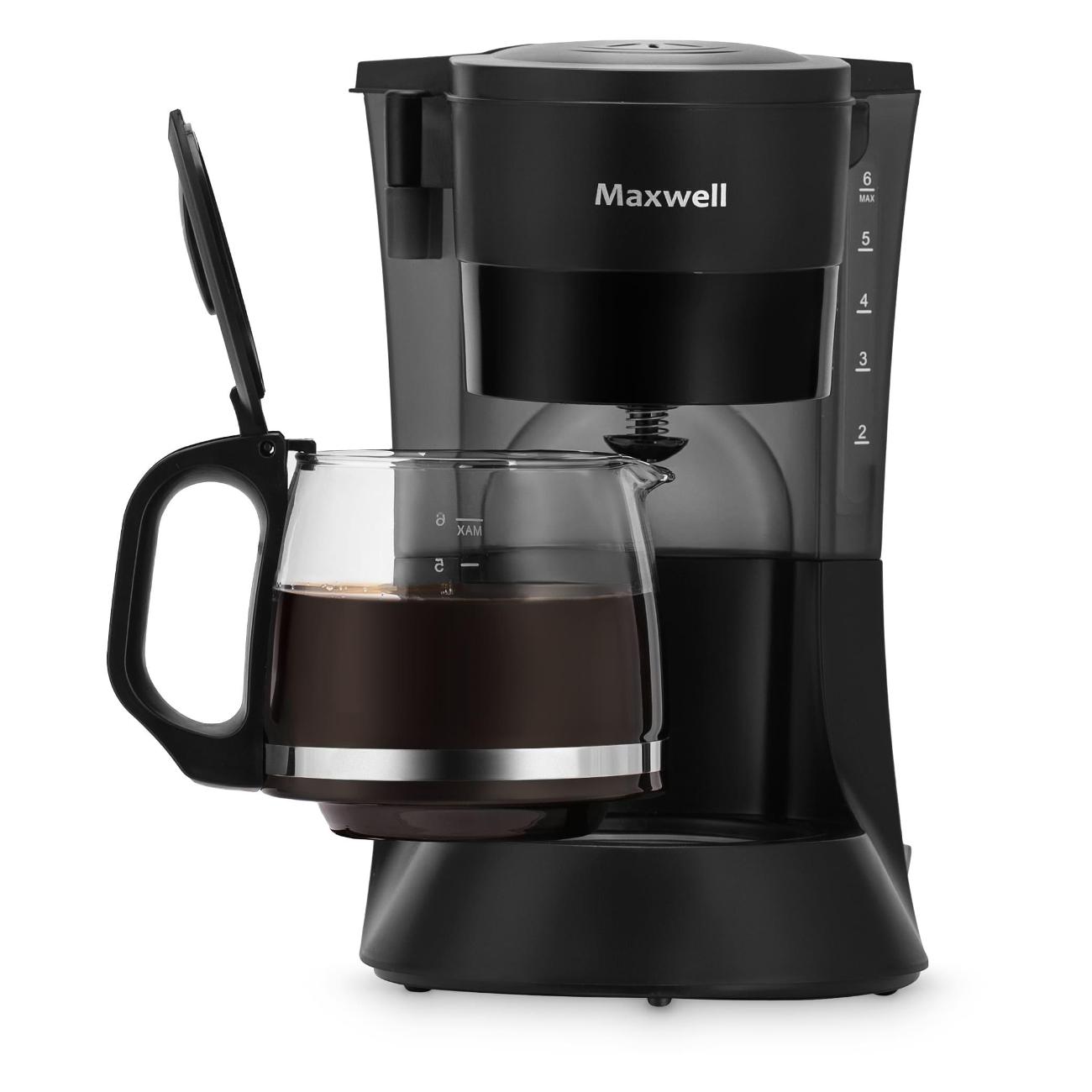 Кофеварка капельного типа Maxwell MW-1650 BK