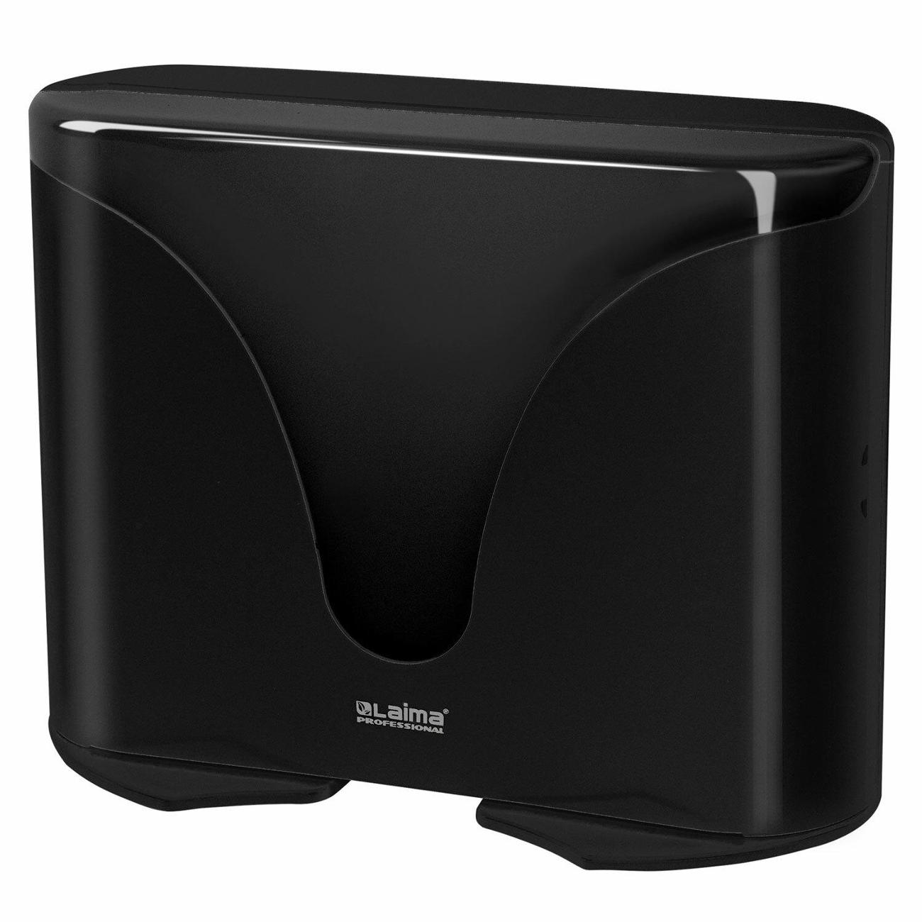 Диспенсер для полотенец Laima PROF (H2) черный