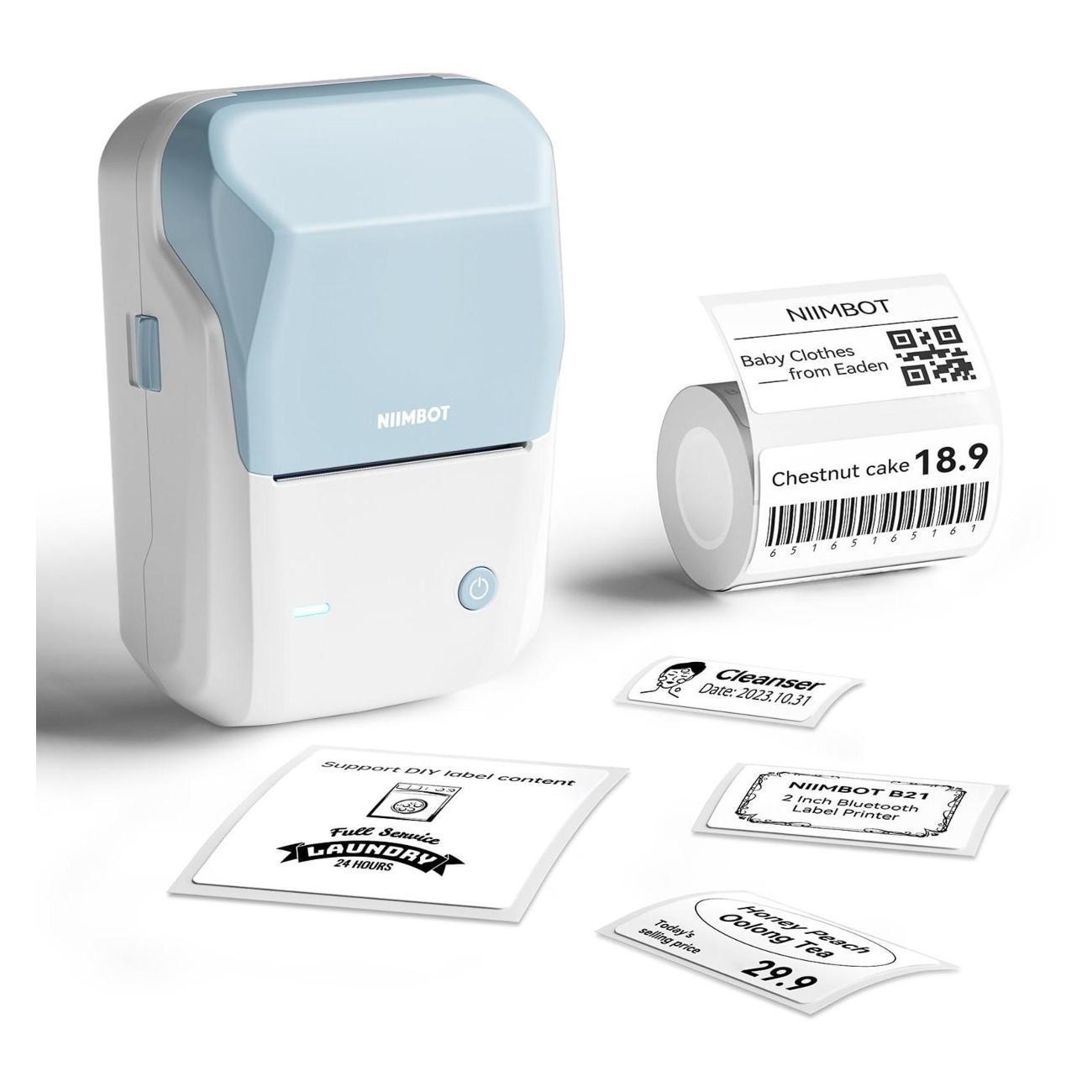 Принтер этикеток NIIMBOT B1 синий