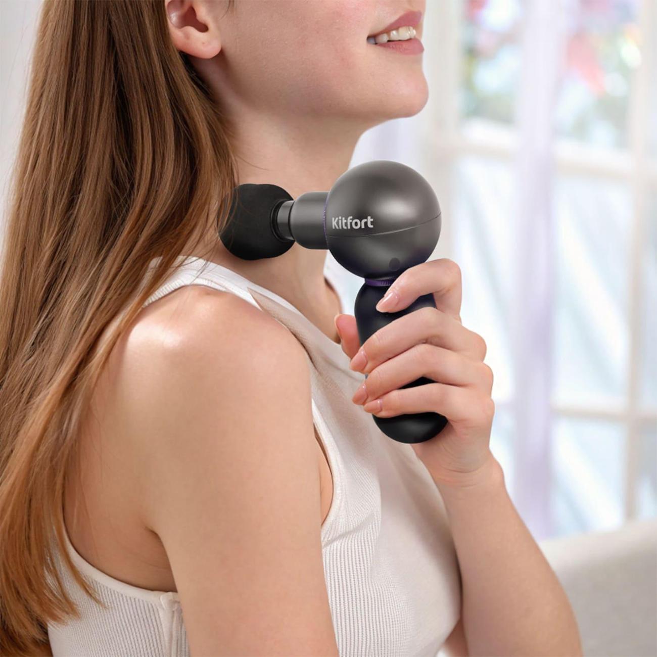 Перкуссионный массажер Kitfort КТ-2987