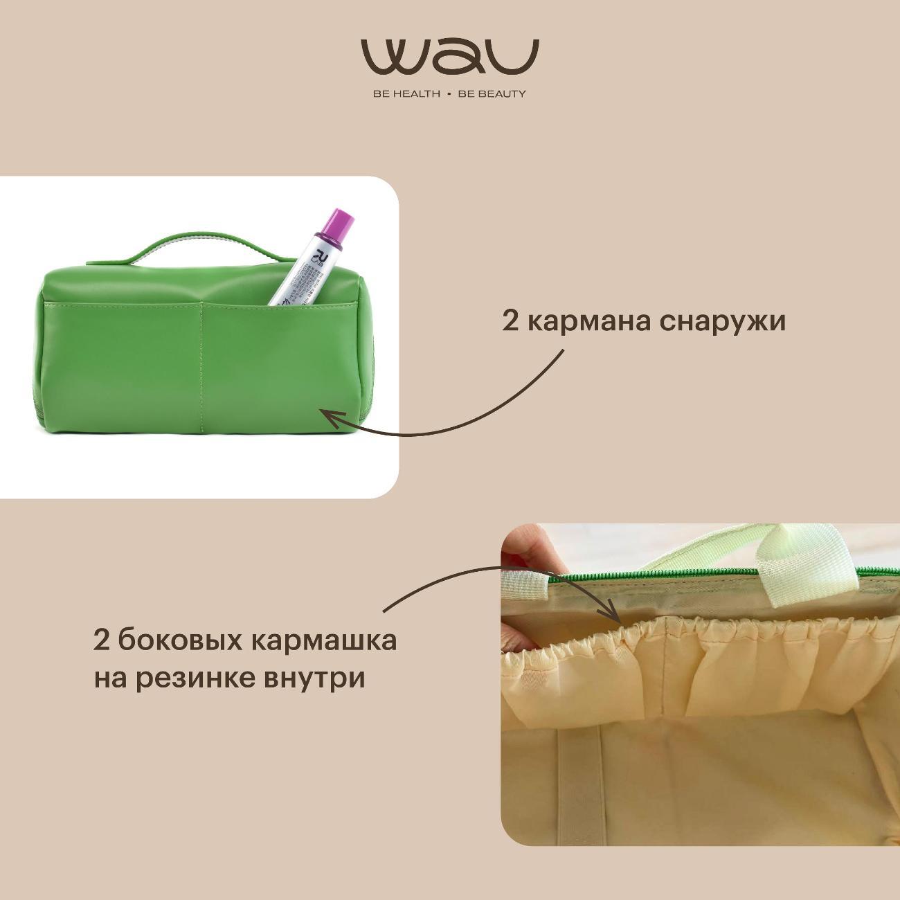 Косметичка WAU RENGA green