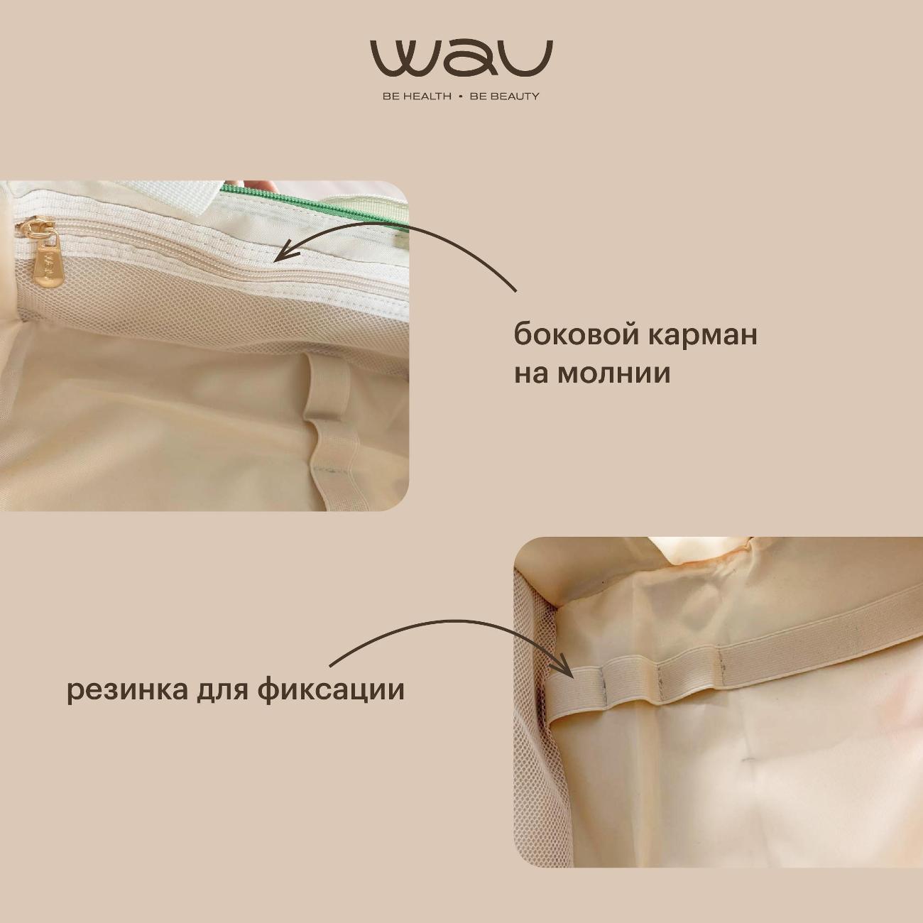 Косметичка WAU RENGA green