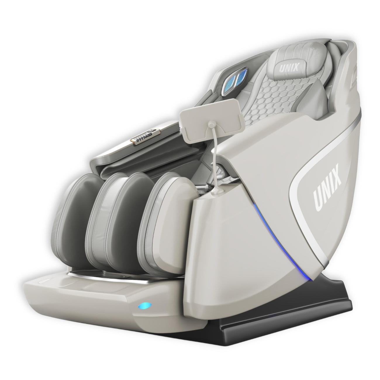 Кресло массажное UNIX Med Aura серый