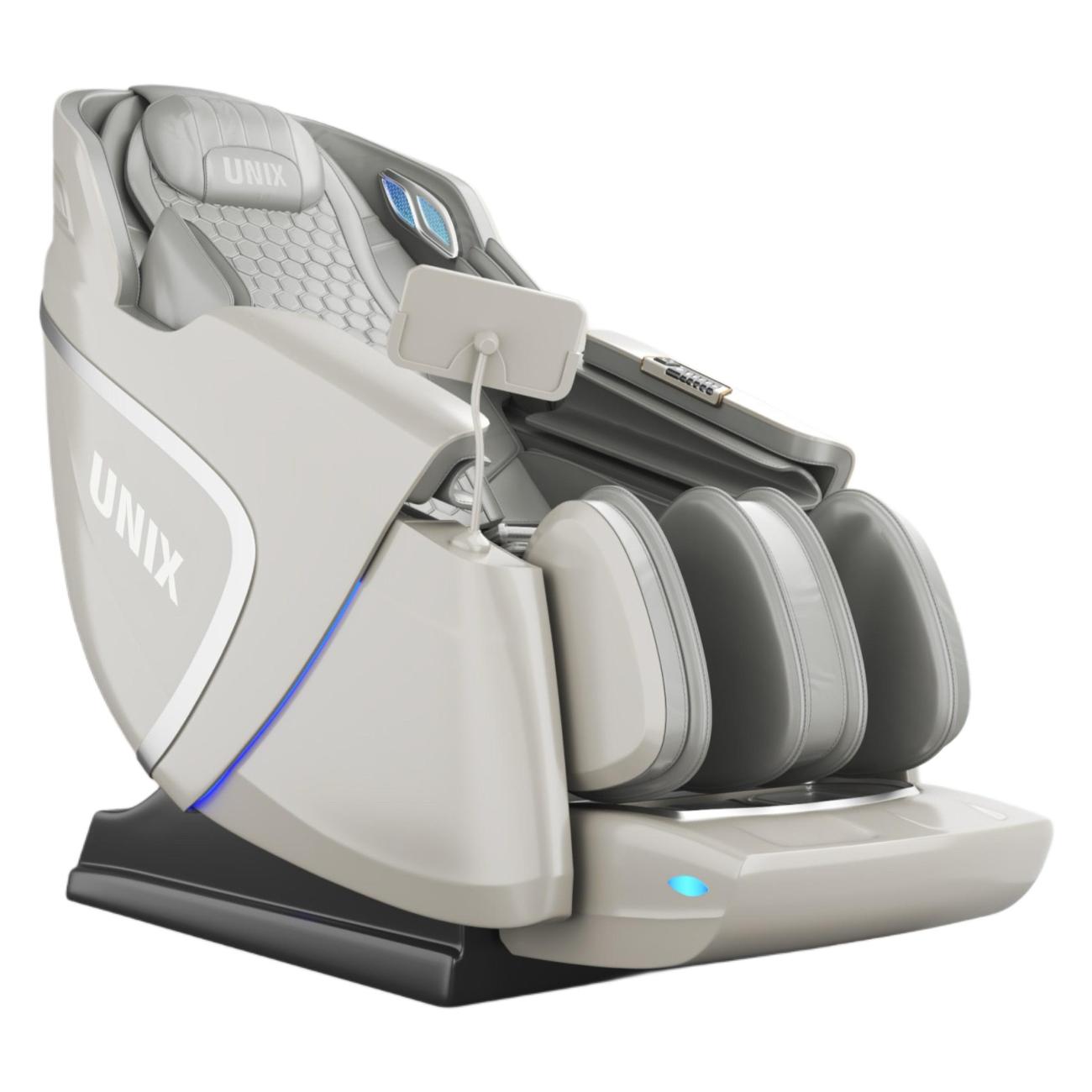 Кресло массажное UNIX Med Aura серый