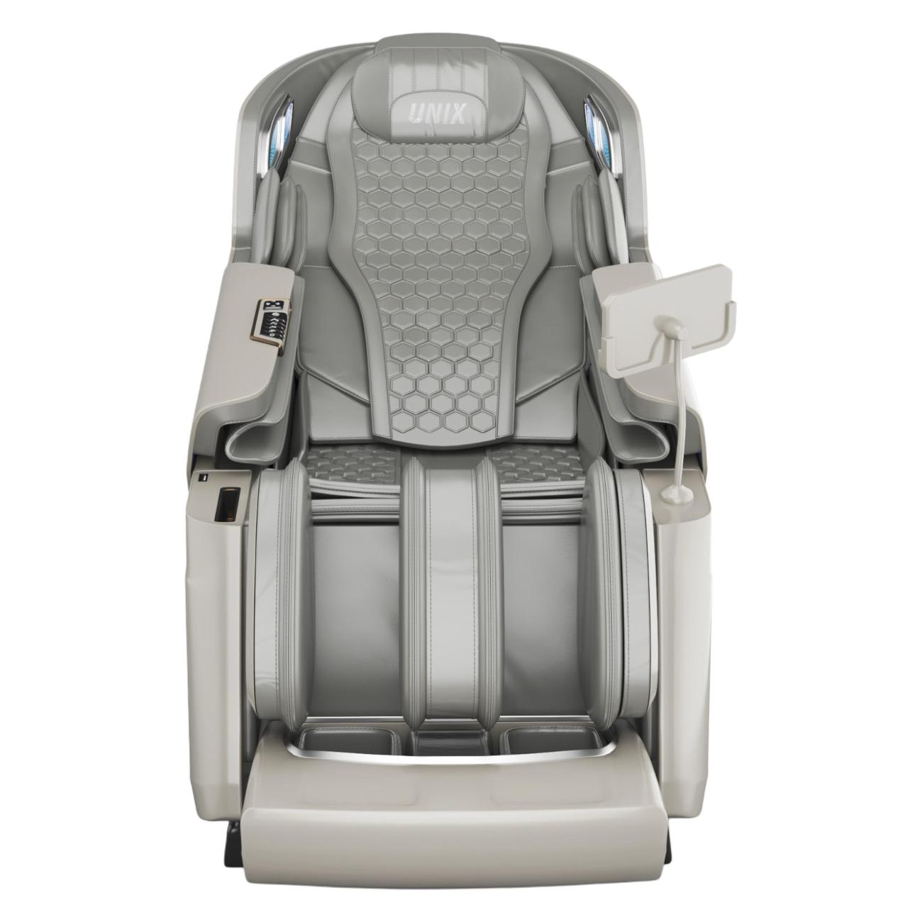 Кресло массажное UNIX Med Aura серый