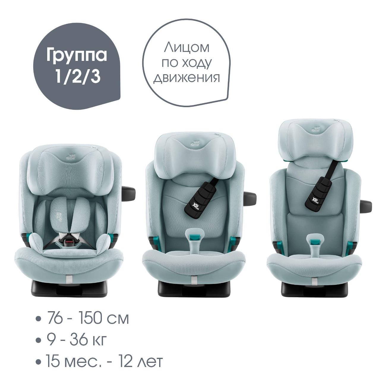 Детское автокресло Britax Roemer ADVANSAFIX PRO Style, Harbor синий