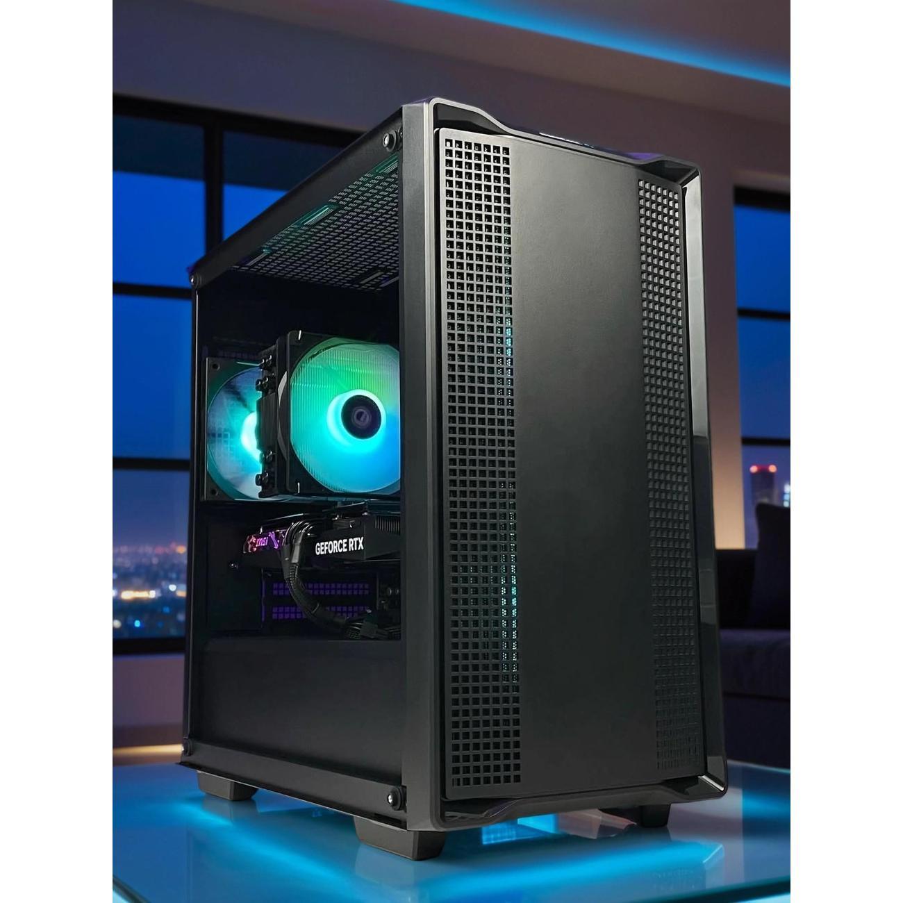 Системный блок игровой KWIK Silent Storm kl536 Фантом белый