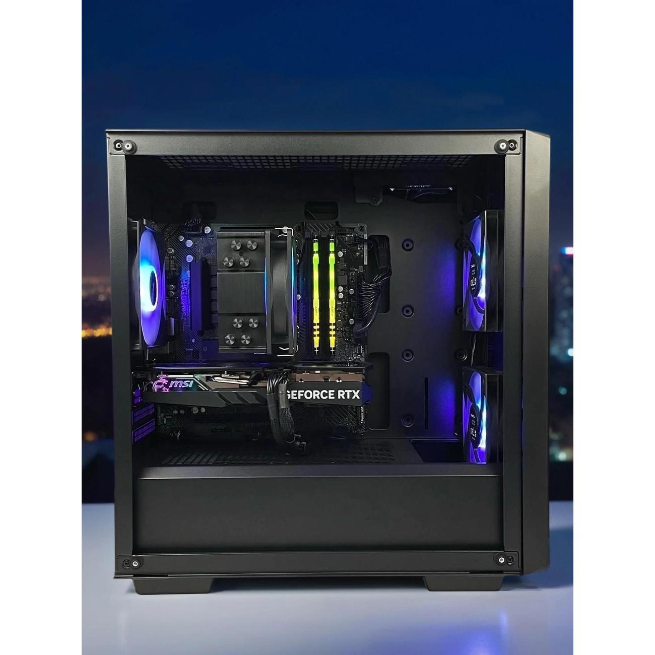 Системный блок игровой KWIK Silent Storm kl536 Фантом белый